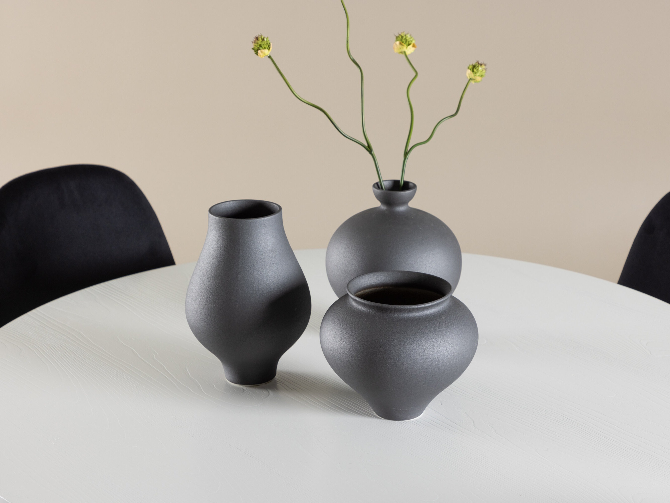 Set sala da pranzo Dallas 5028 (Nero)