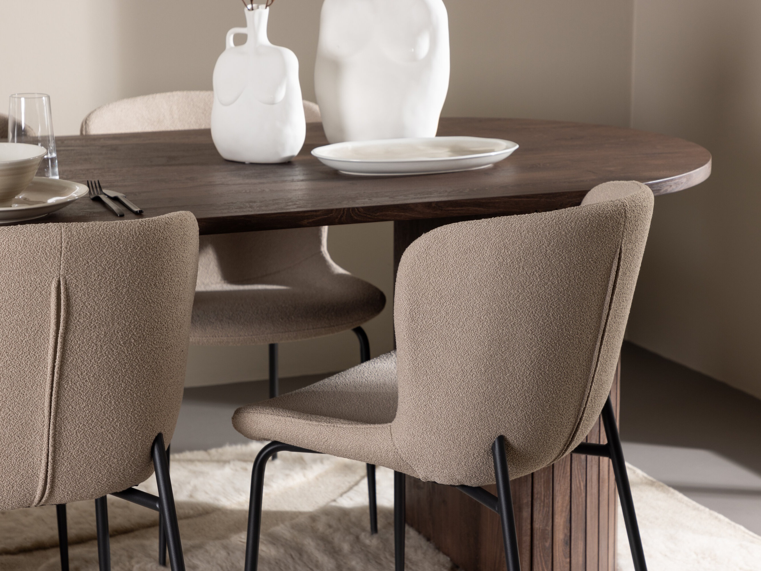 Set sala da pranzo Dallas 5036 (Beige)
