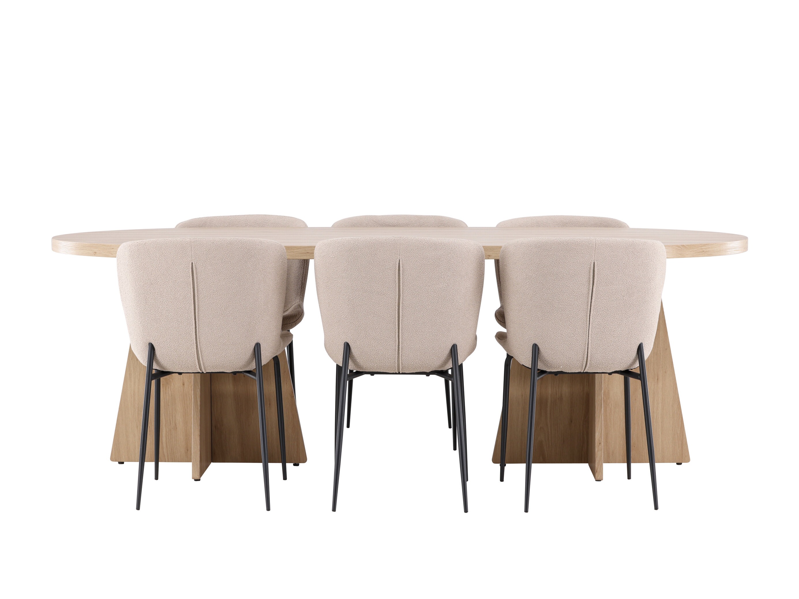 Set sala da pranzo Dallas 4990 (Beige)