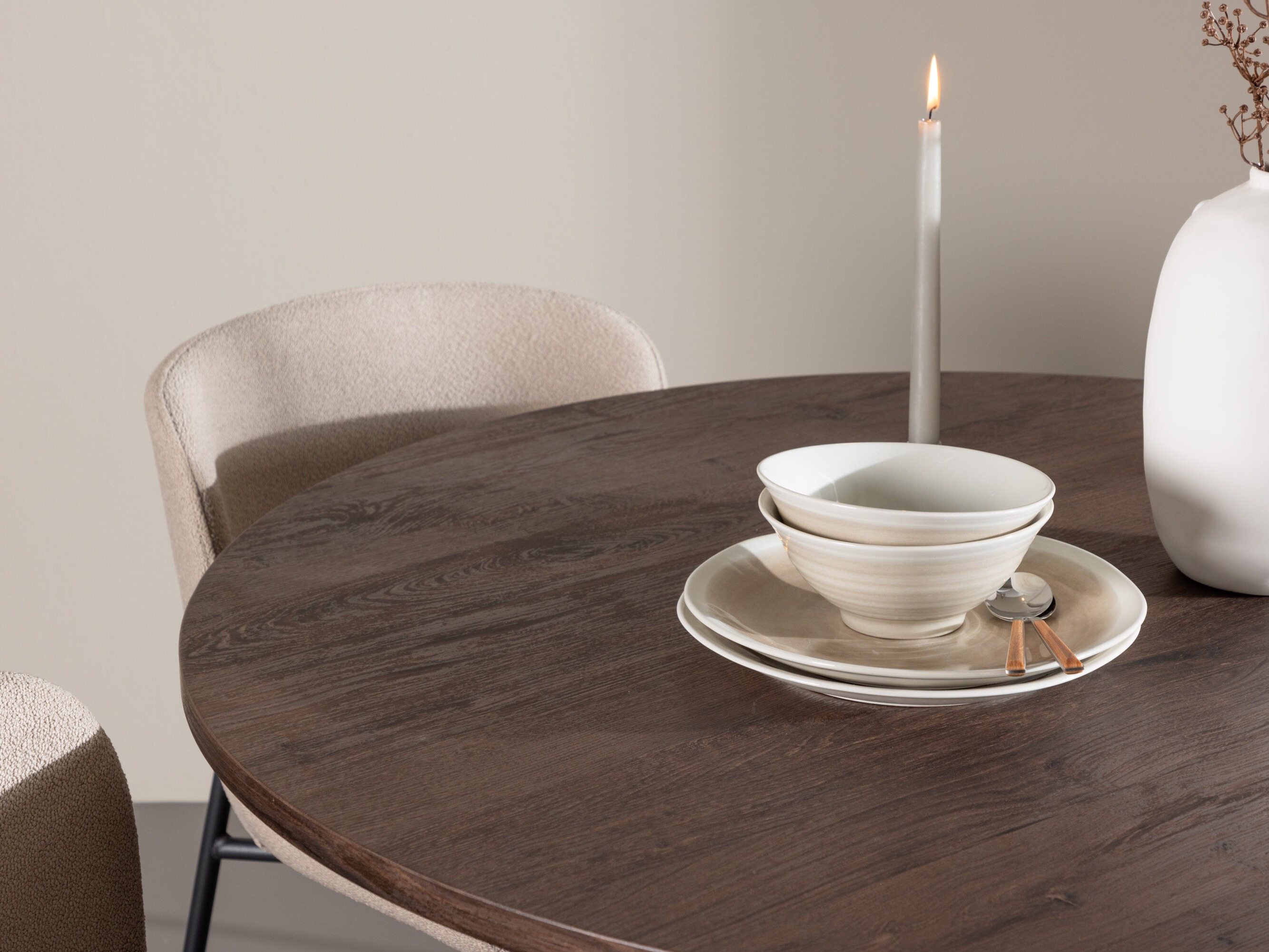 Set sala da pranzo Dallas 5051 (Beige)