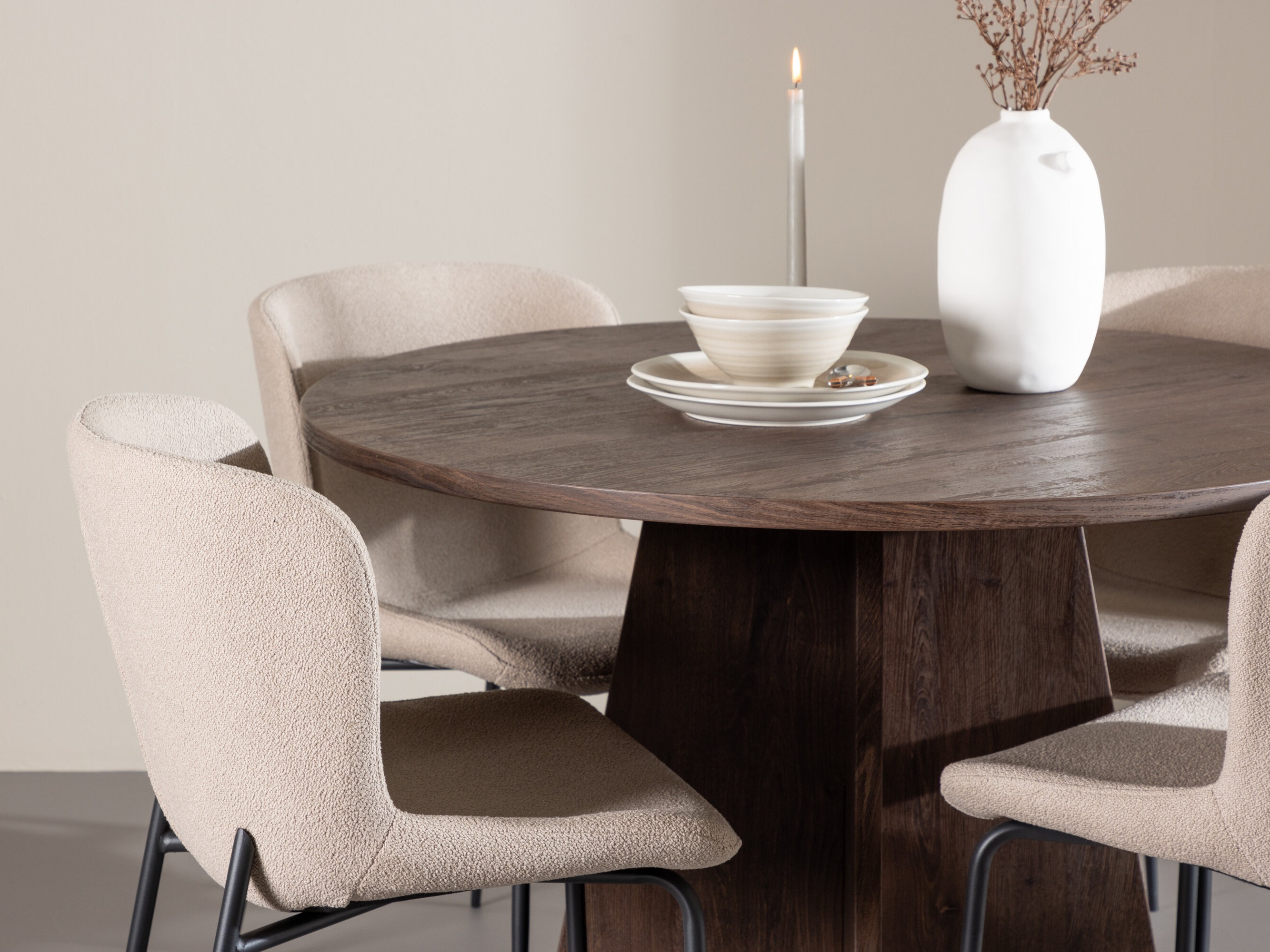 Set sala da pranzo Dallas 5051 (Beige)