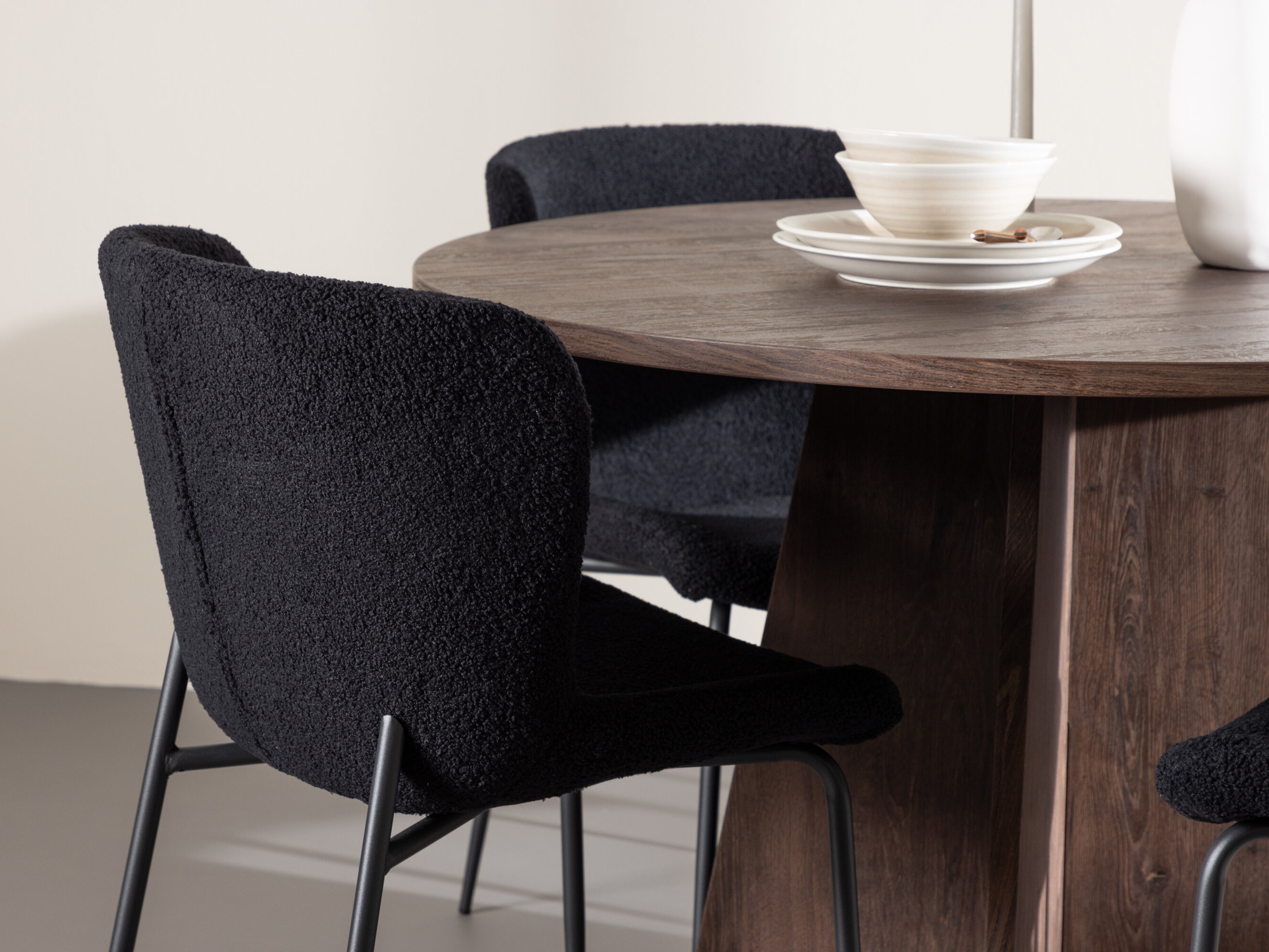 Set sala da pranzo Dallas 5051 (Nero)