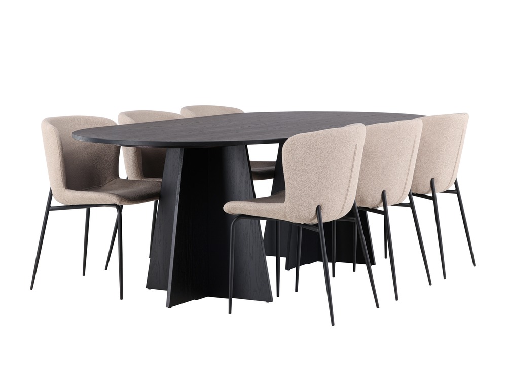 Set sala da pranzo Dallas 5052 (Beige)