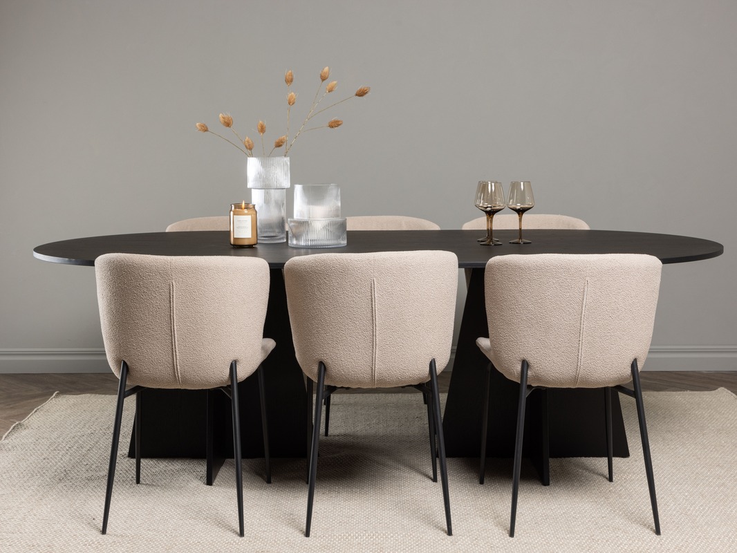 Set sala da pranzo Dallas 5052 (Beige)