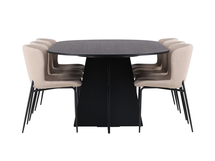 Set sala da pranzo Dallas 5052 (Beige)