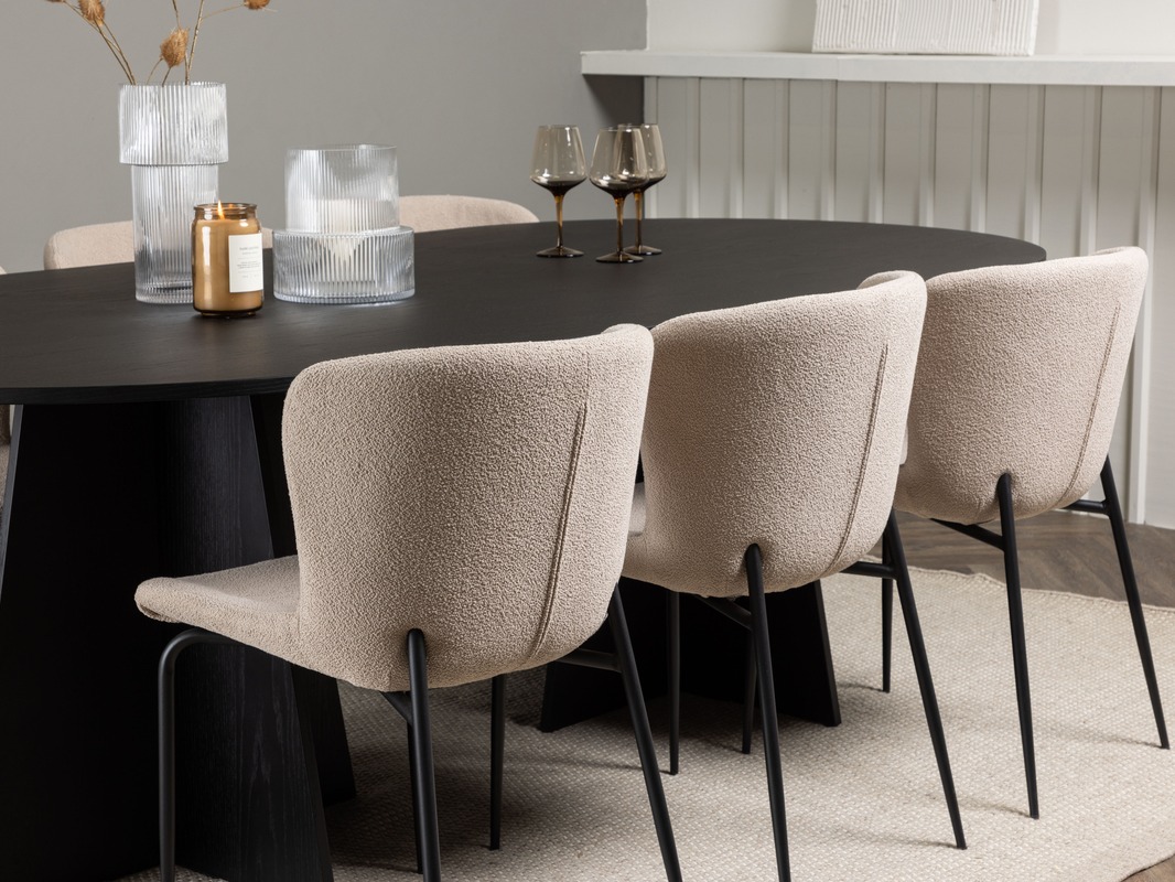 Set sala da pranzo Dallas 5052 (Beige)