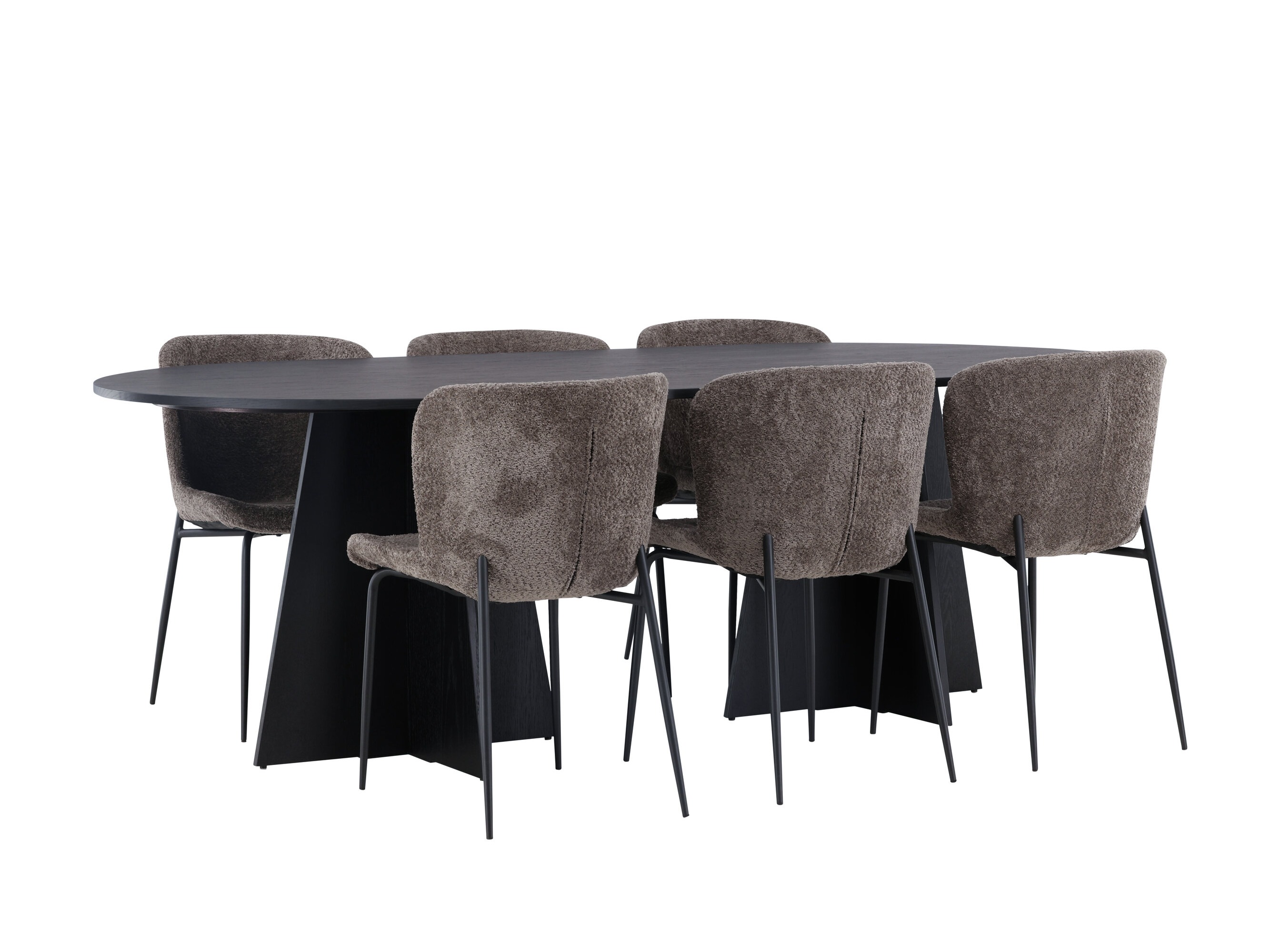 Set sala da pranzo Dallas 5052 (Marrone)