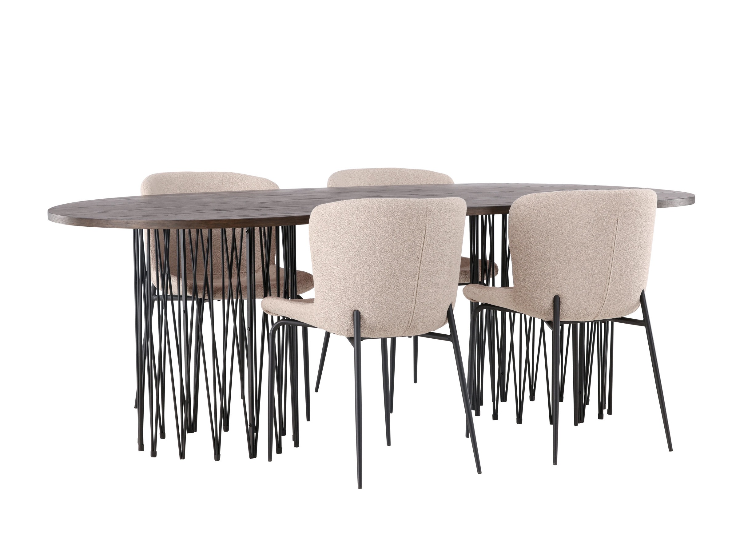 Set sala da pranzo Dallas 5065 (Beige)