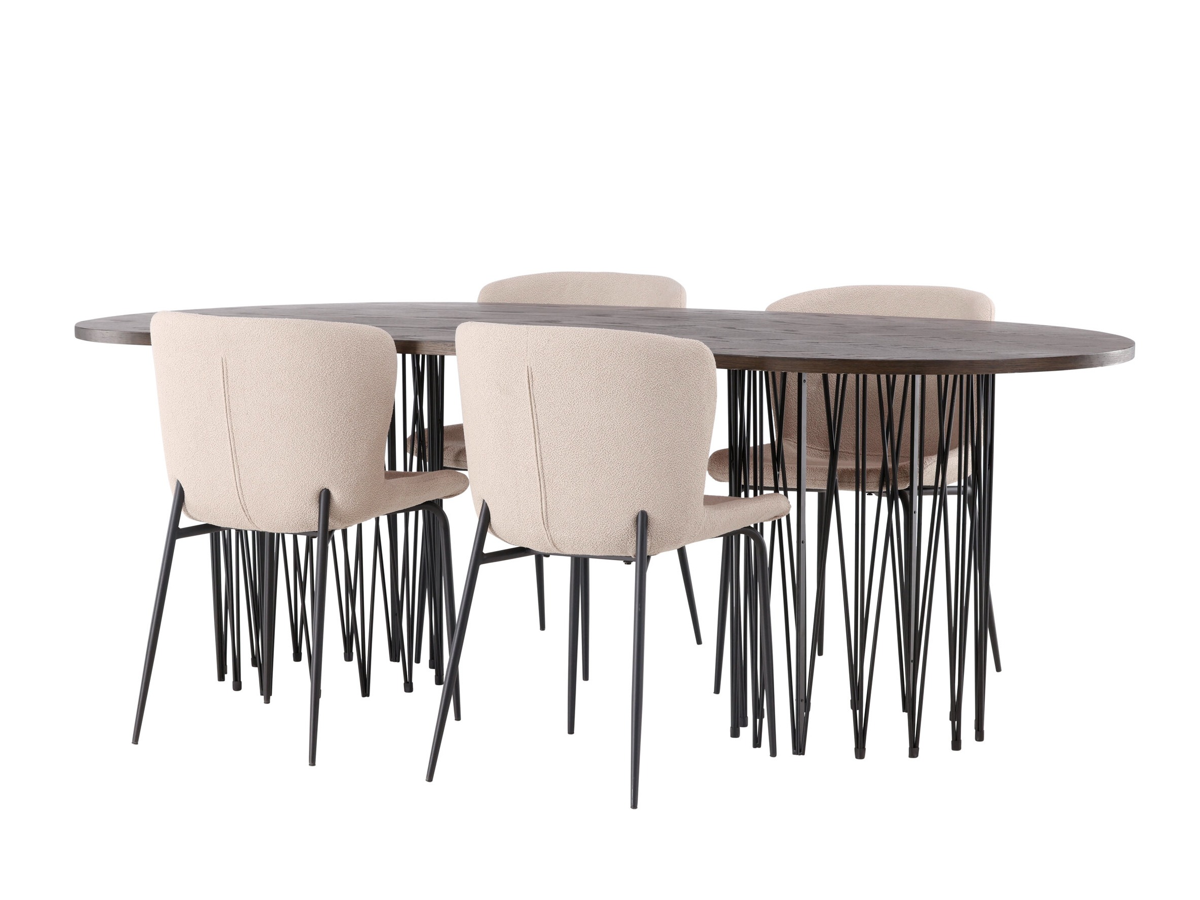 Set sala da pranzo Dallas 5065 (Beige)