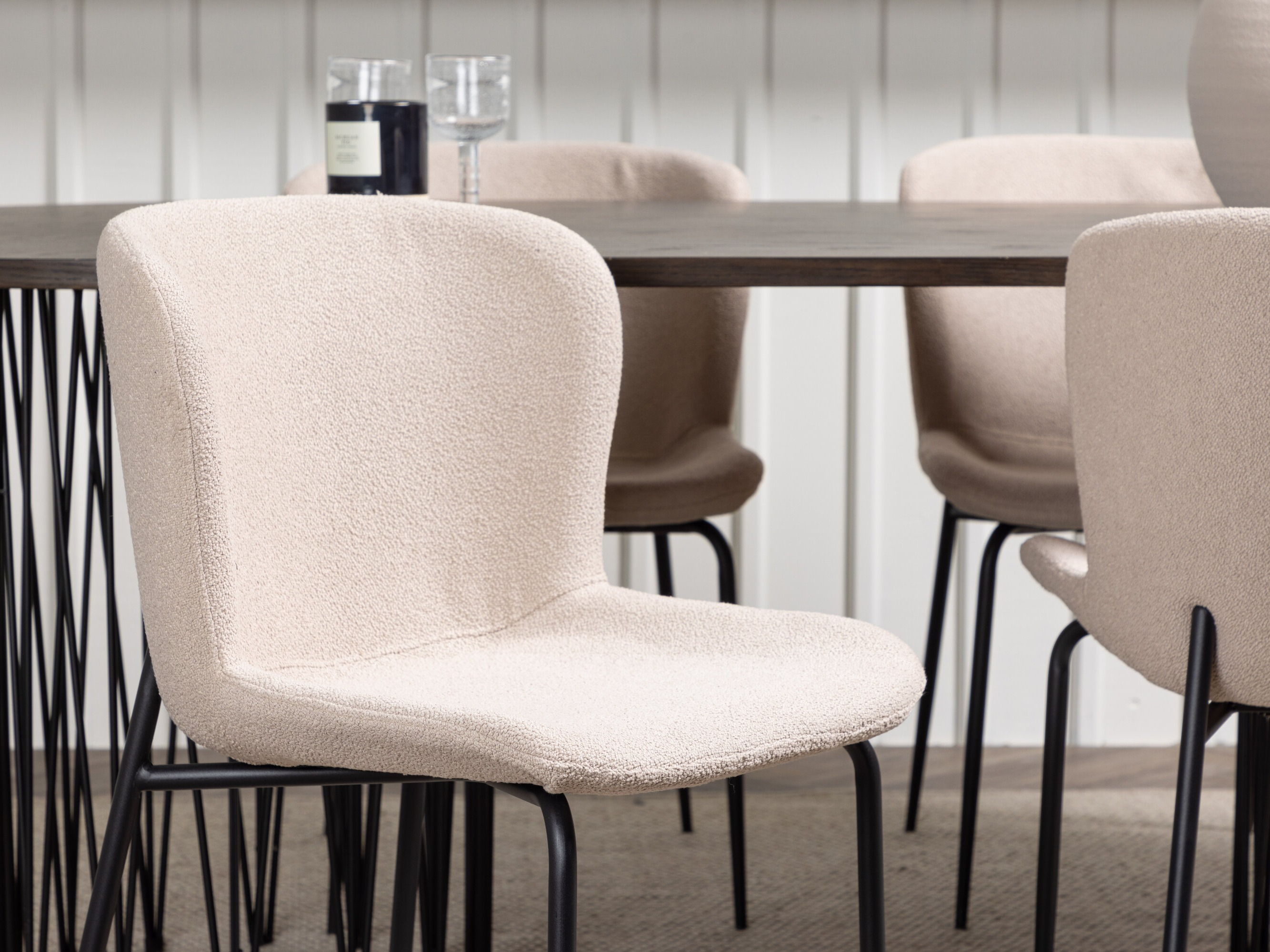 Set sala da pranzo Dallas 5065 (Beige)