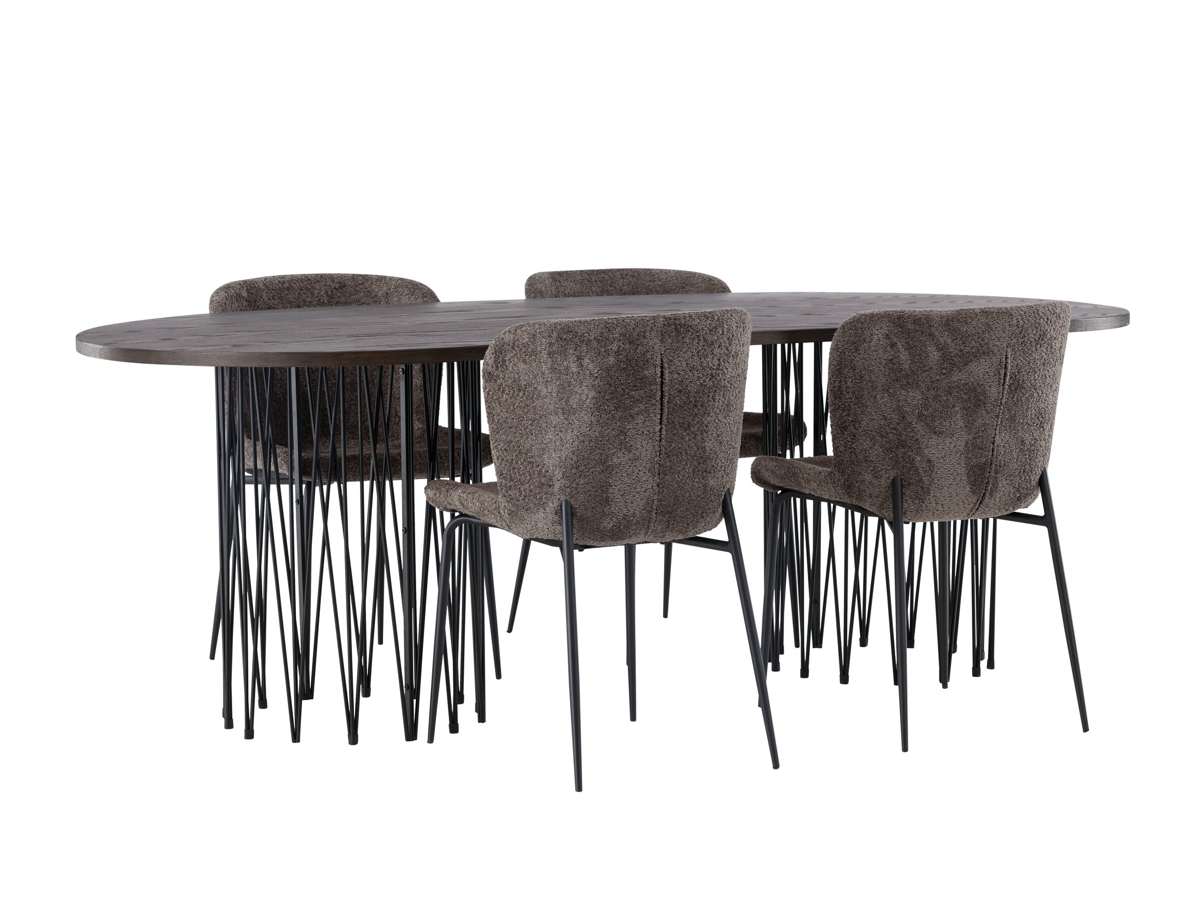 Set sala da pranzo Dallas 5065 (Marrone)