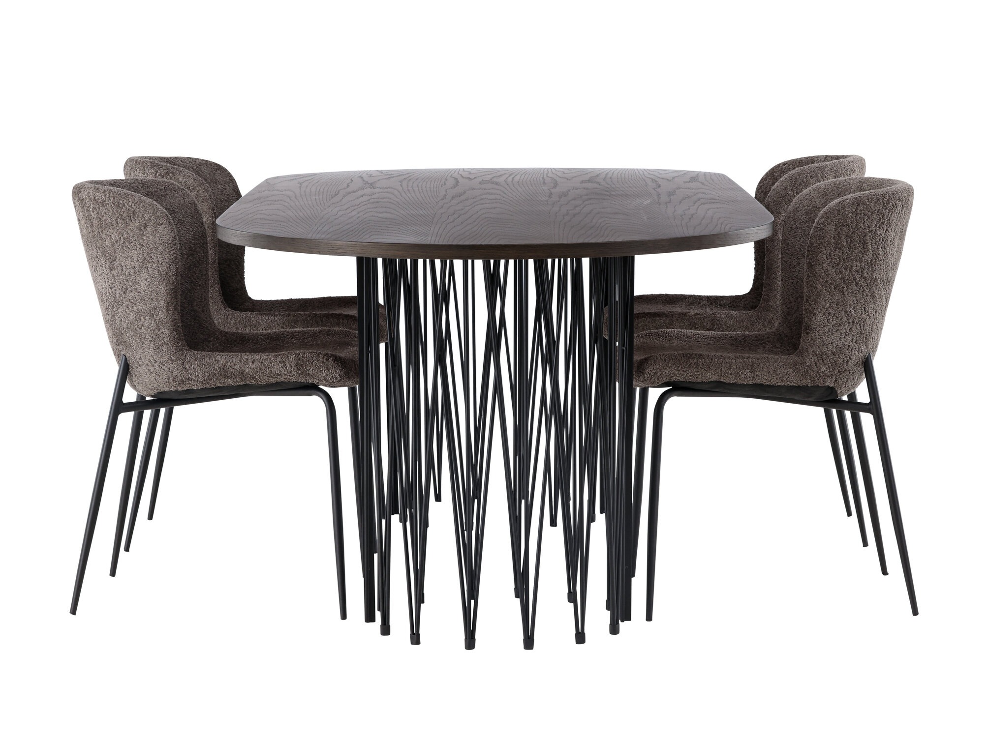 Set sala da pranzo Dallas 5065 (Marrone)