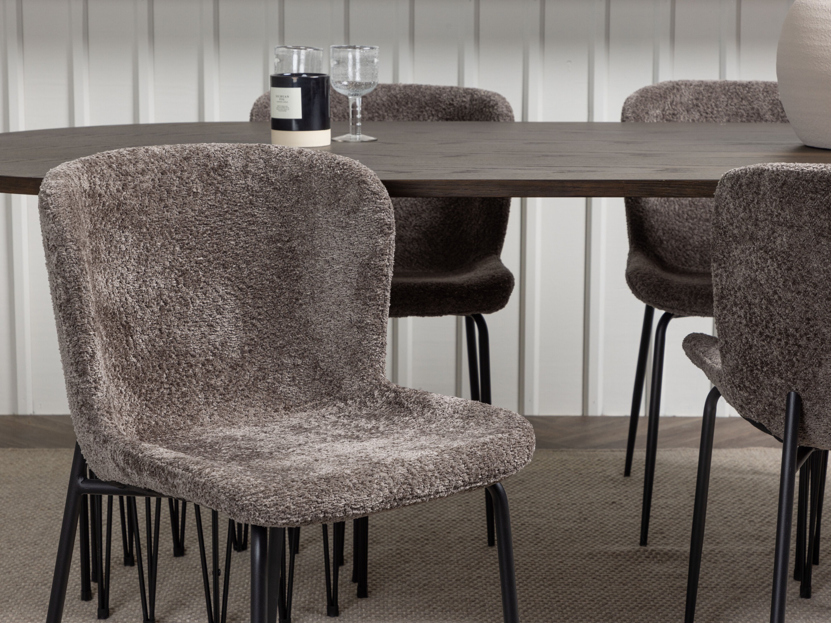 Set sala da pranzo Dallas 5065 (Marrone)