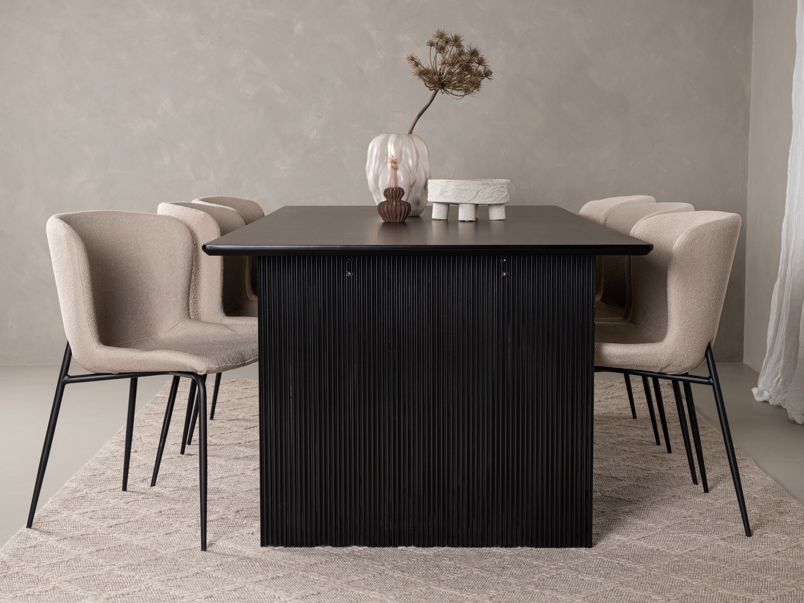 Set sala da pranzo Dallas 5066 (Beige)