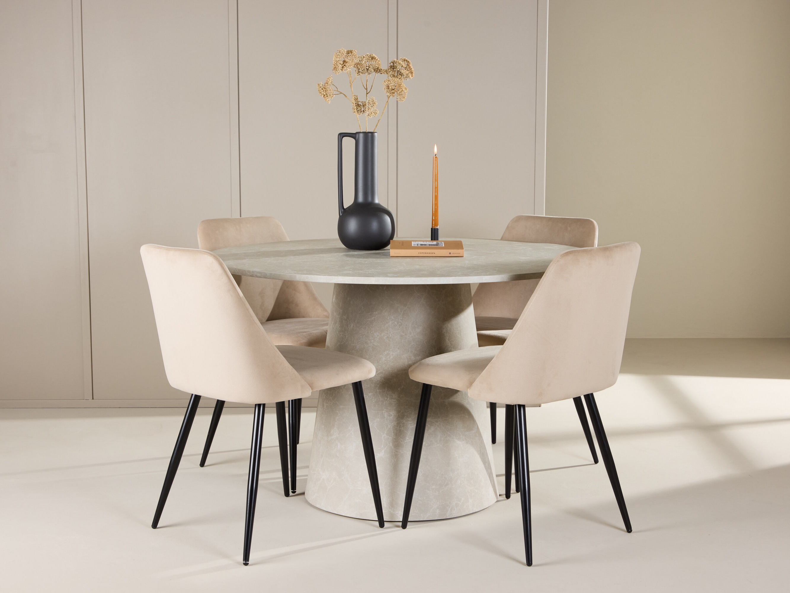 Set sala da pranzo Dallas 5069 (Nocciola)