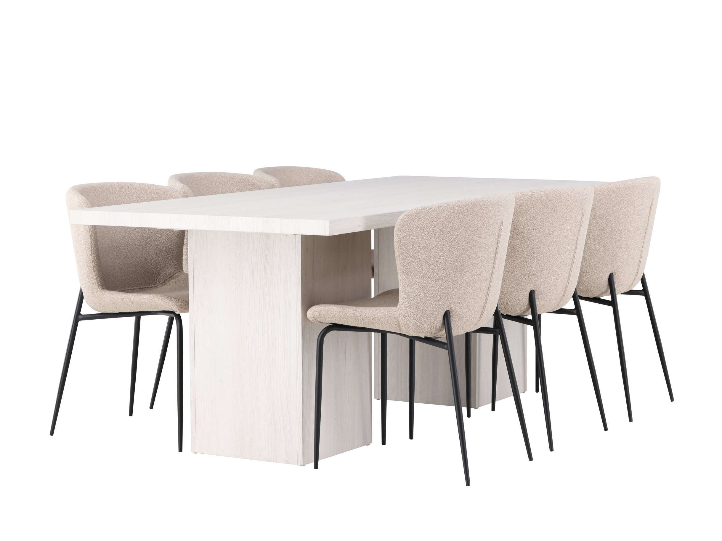 Set sala da pranzo Dallas 5080 (Beige)