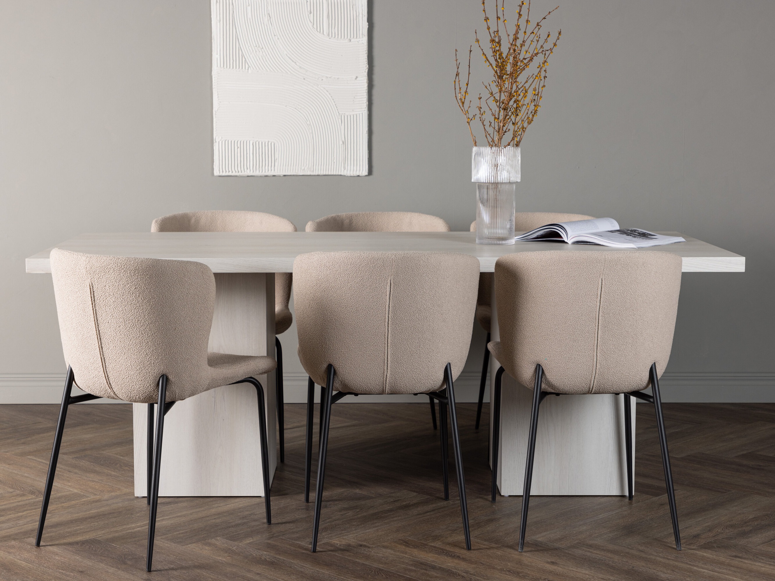 Set sala da pranzo Dallas 5080 (Beige)