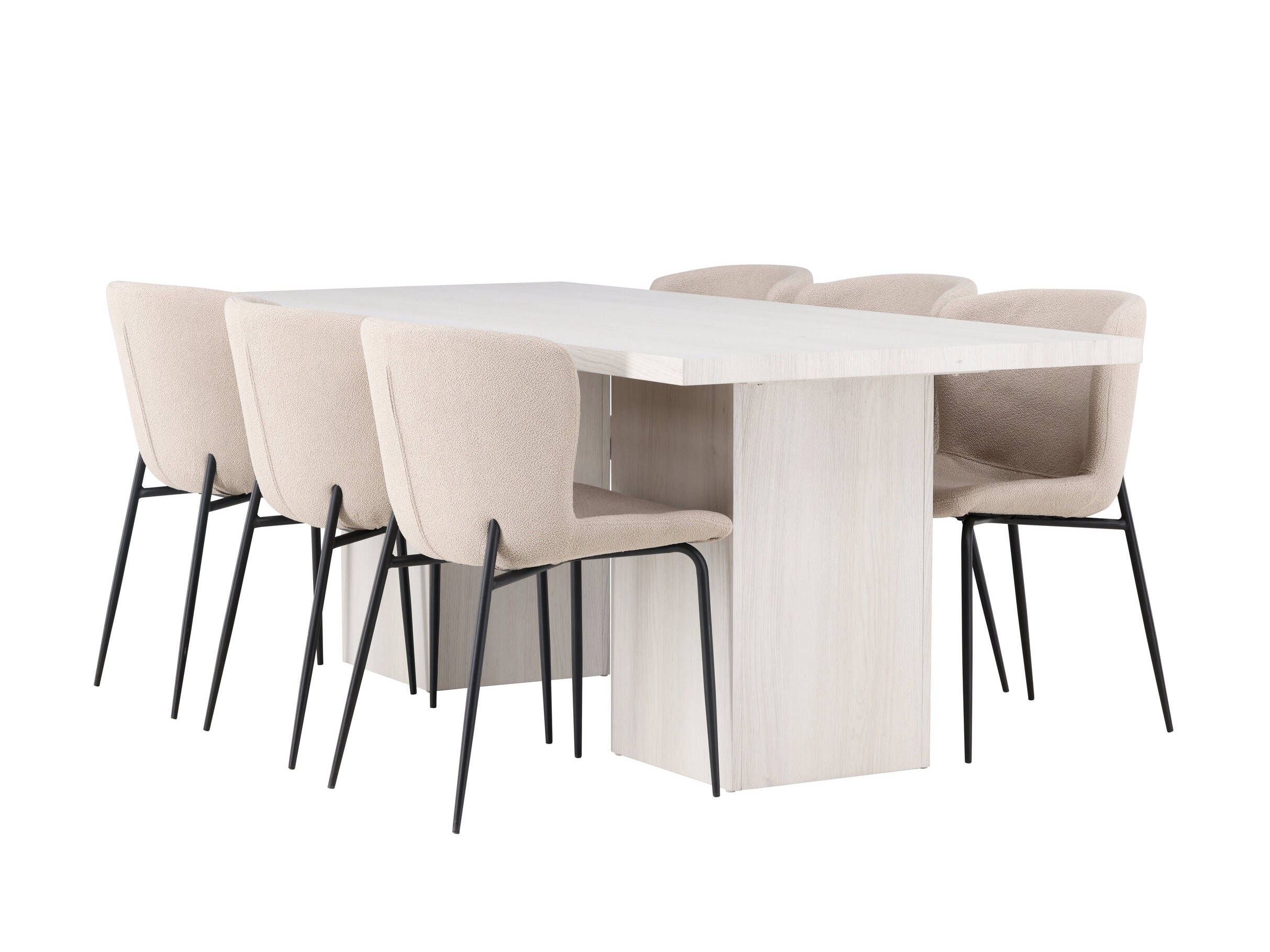 Set sala da pranzo Dallas 5080 (Beige)