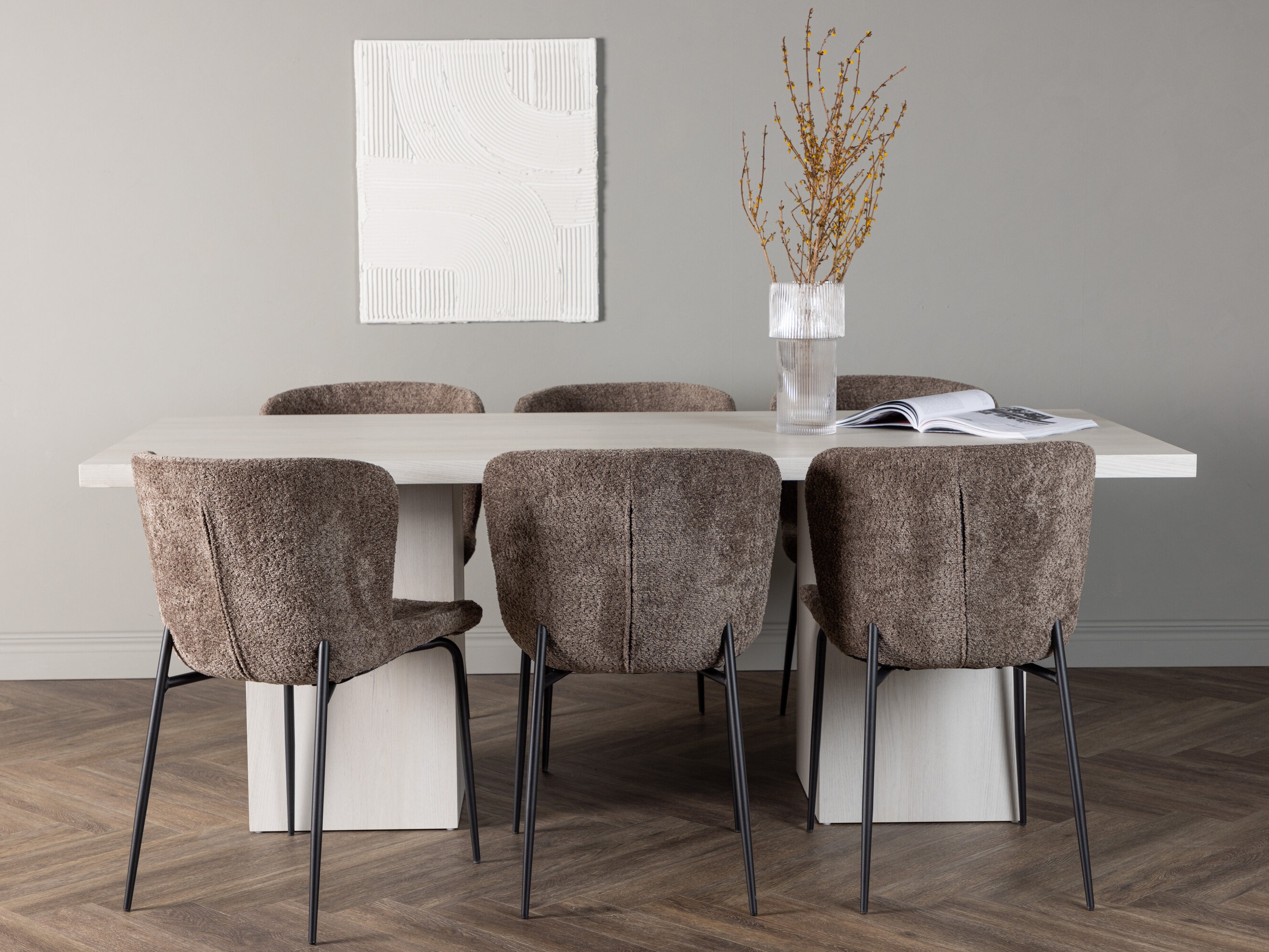 Set sala da pranzo Dallas 5080 (Marrone)