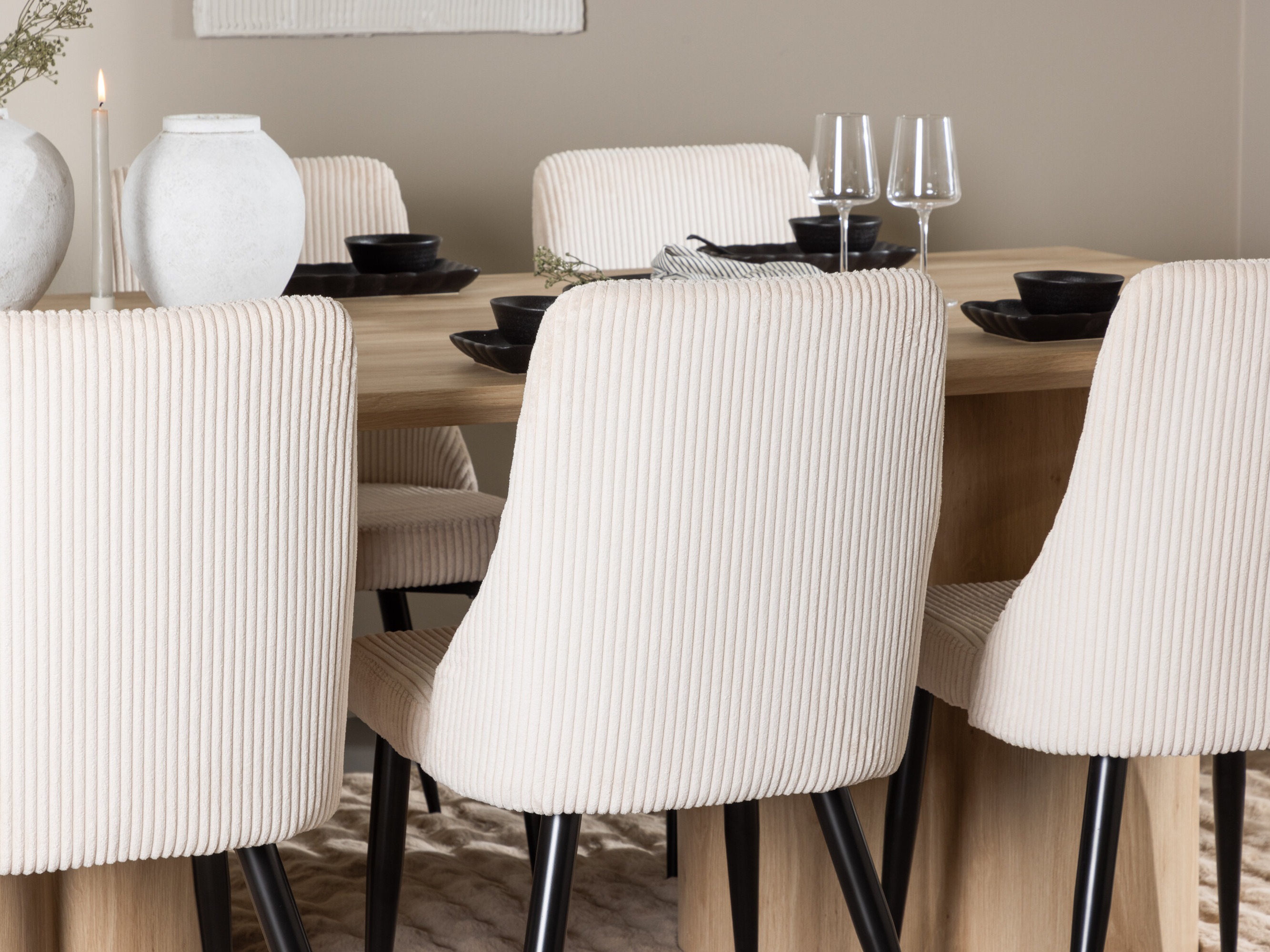 Set sala da pranzo Dallas 5179 (Luminoso legno)