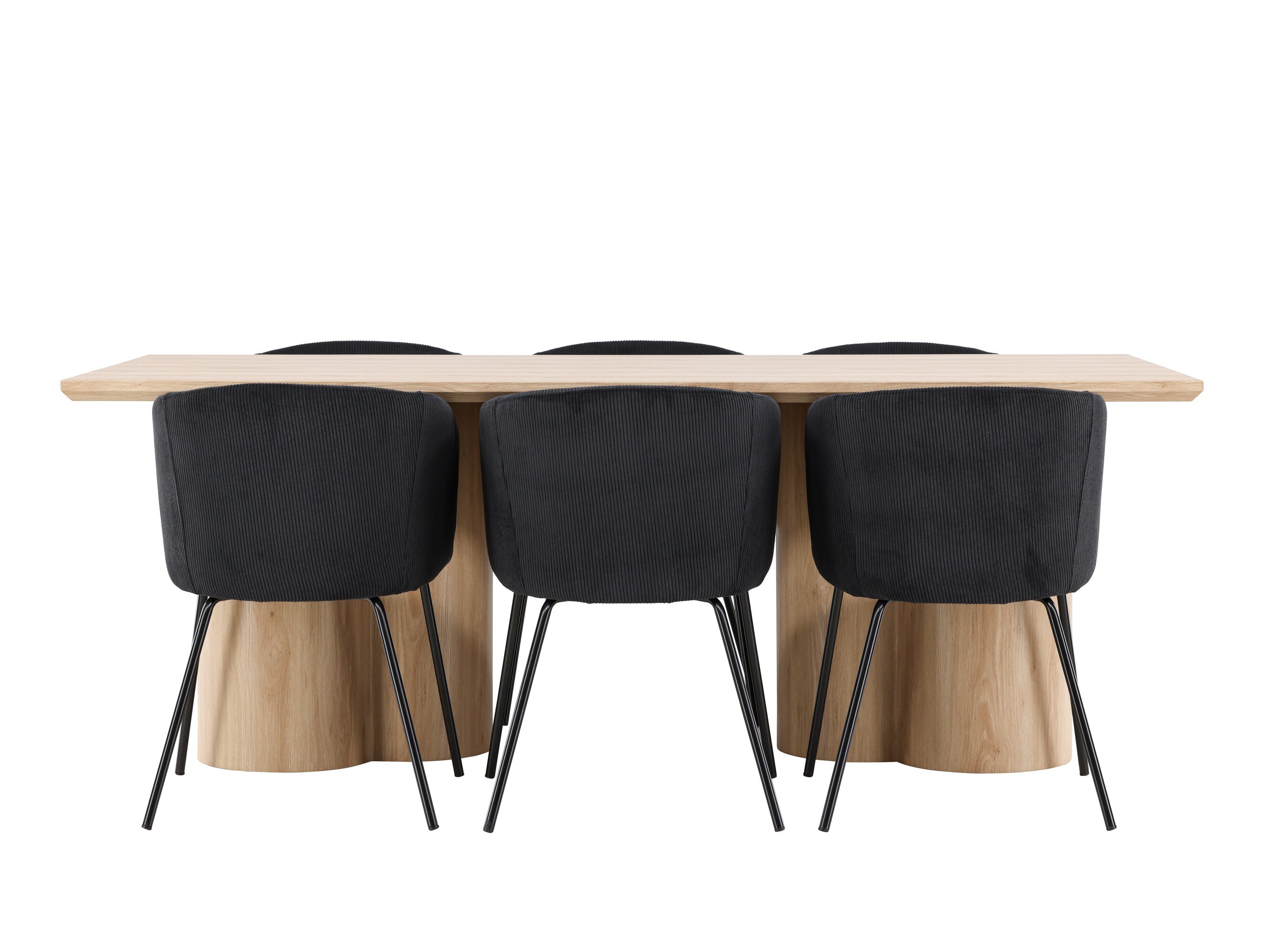 Set sala da pranzo Dallas 5181 (Luminoso legno)