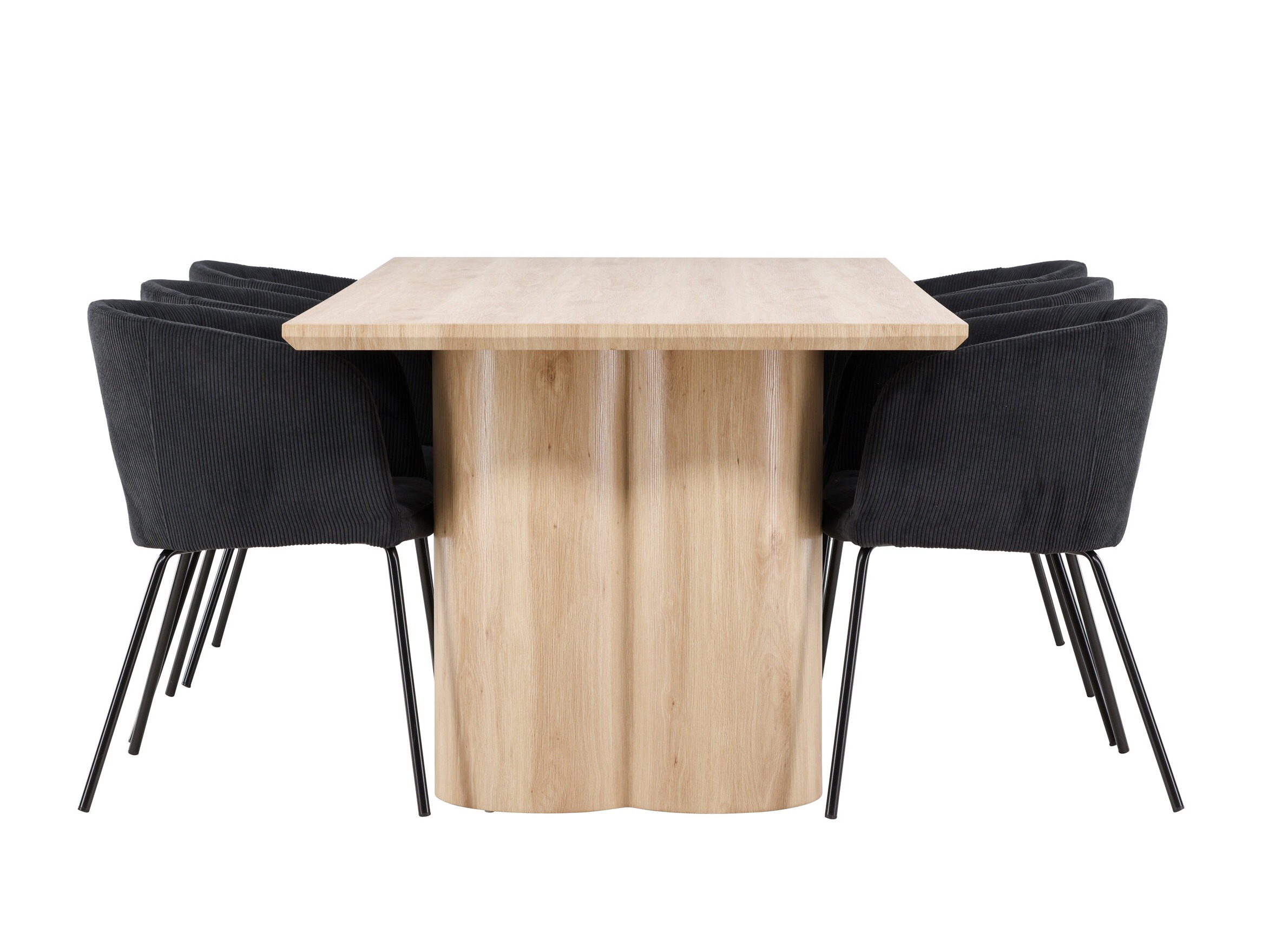 Set sala da pranzo Dallas 5181 (Luminoso legno)