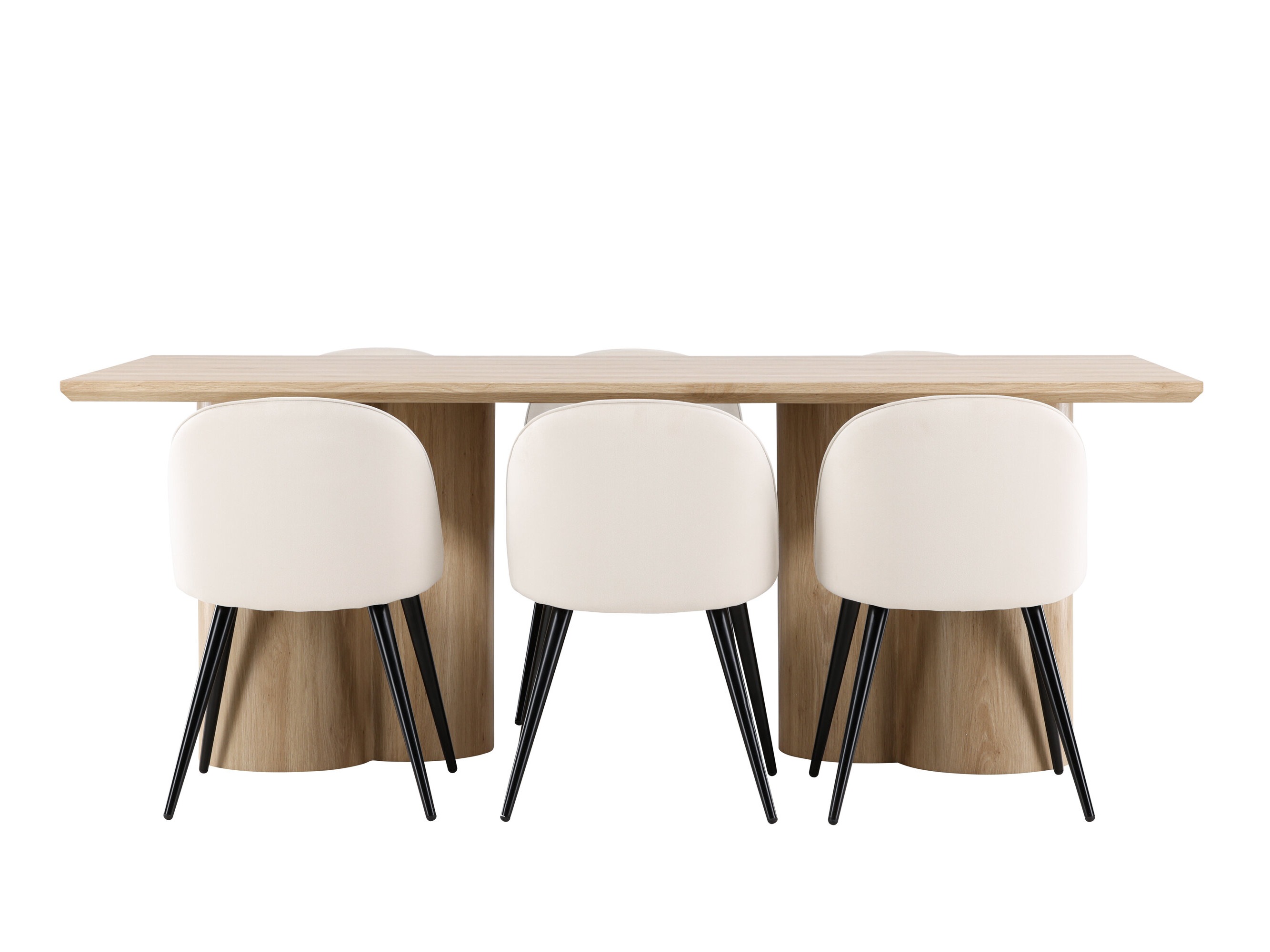 Set sala da pranzo Dallas 5330 (Luminoso legno)