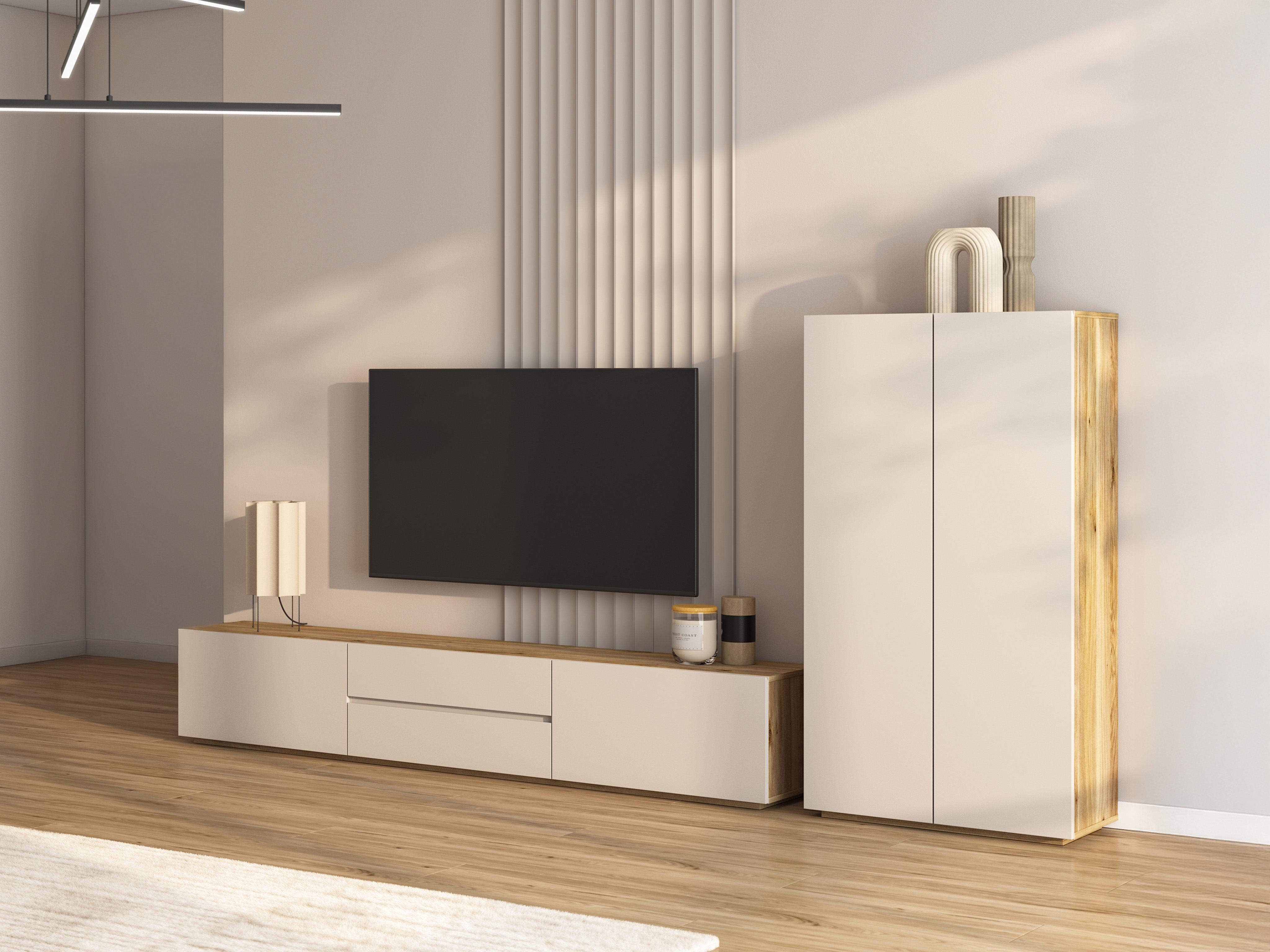 Parete attrezzata Alsono 107