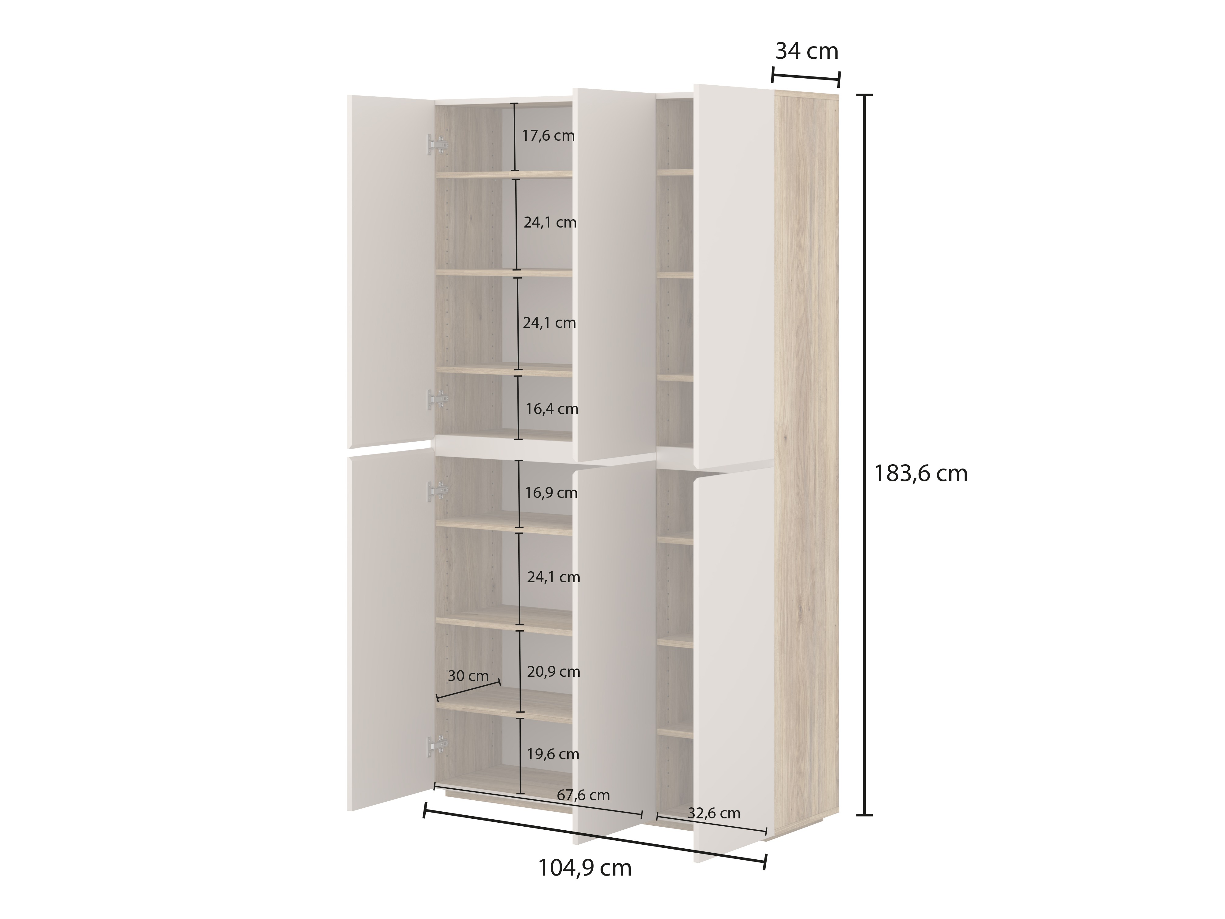 Set arredo da corridoio Alsono 106