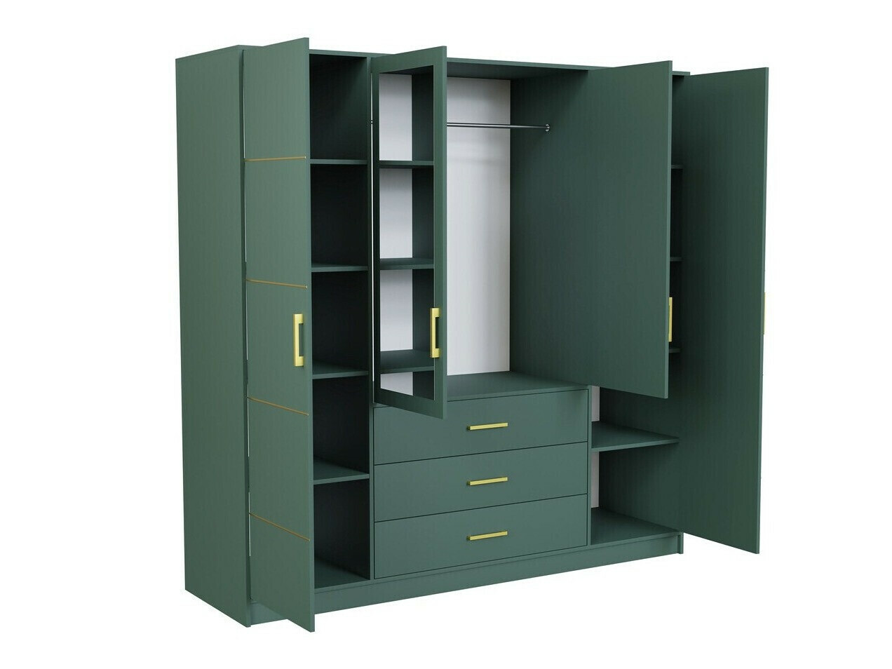 Set di mobili Rosa I (Verde)