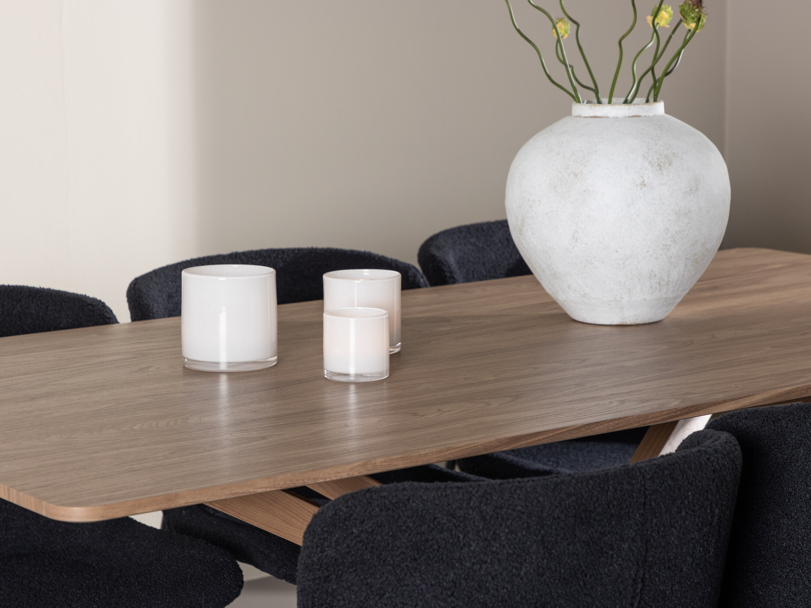 Set sala da pranzo Dallas 5102 (Nero)