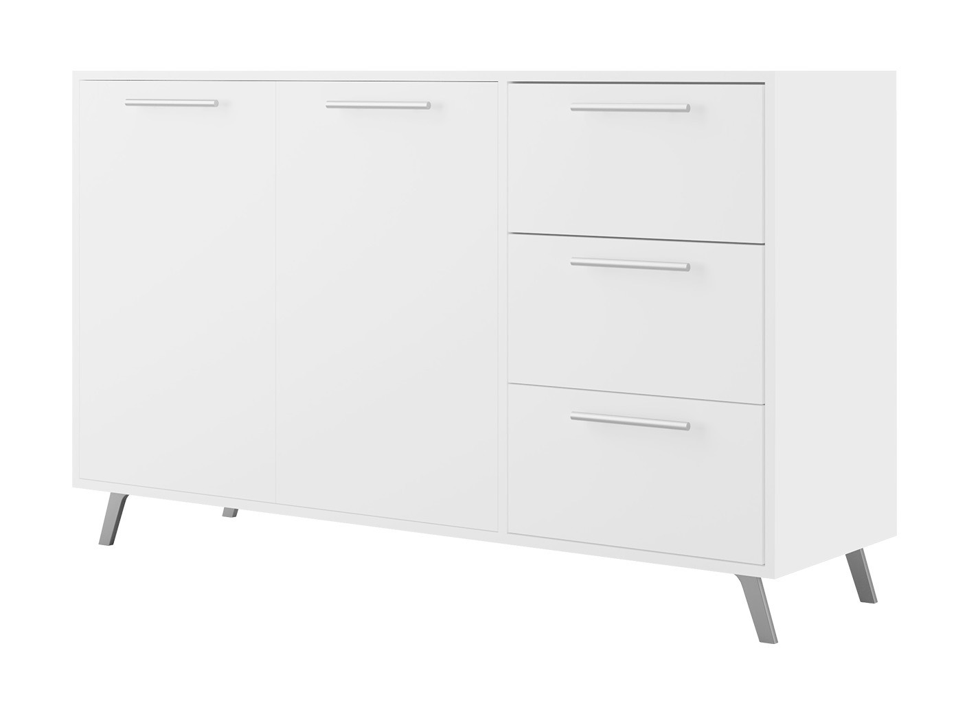 Cassettiera Dortivu (Bianco)