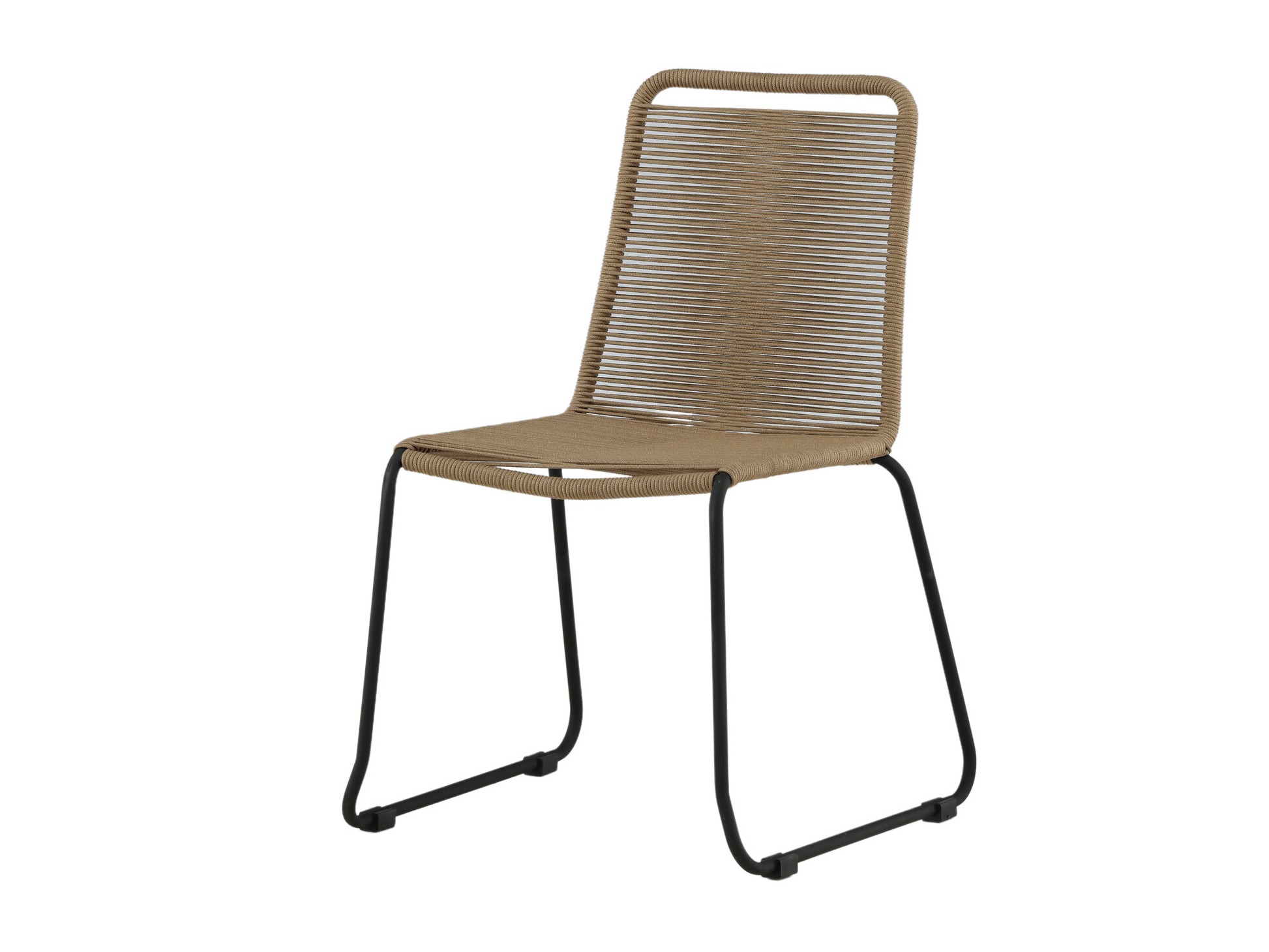 Sedia per esterni Dallas 2820 (Nocciola + Nero)