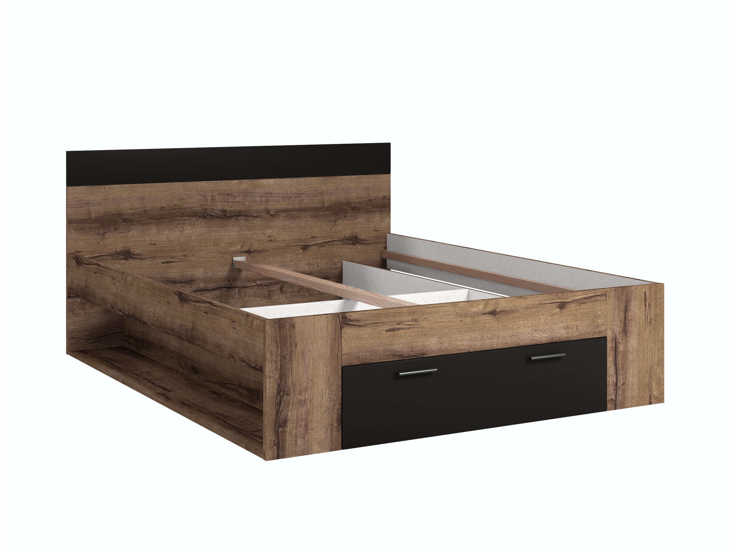 Letto Melvele 108 (Quercia del Monastery + Nero)