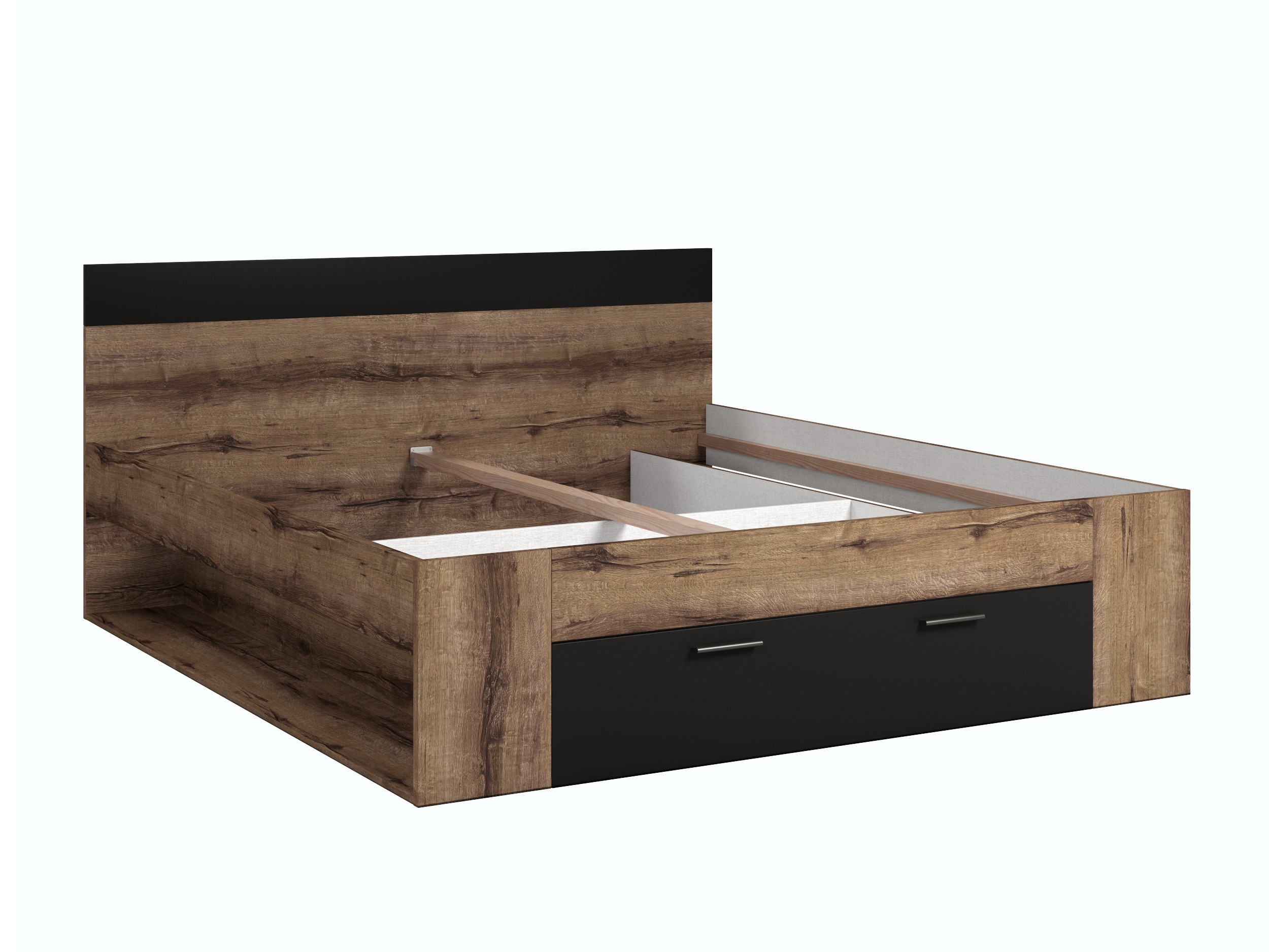 Letto Melvele 108 (Quercia del Monastery + Nero)