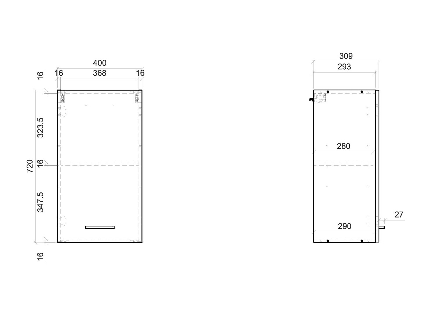 Pensile modulare Quti 114