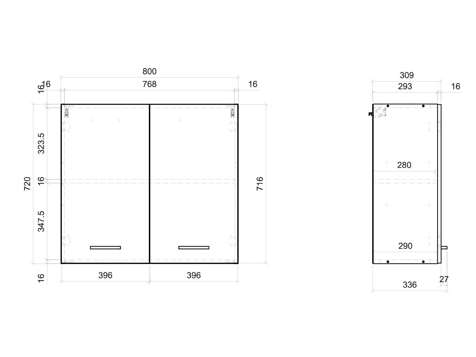 Pensile modulare Quti 116
