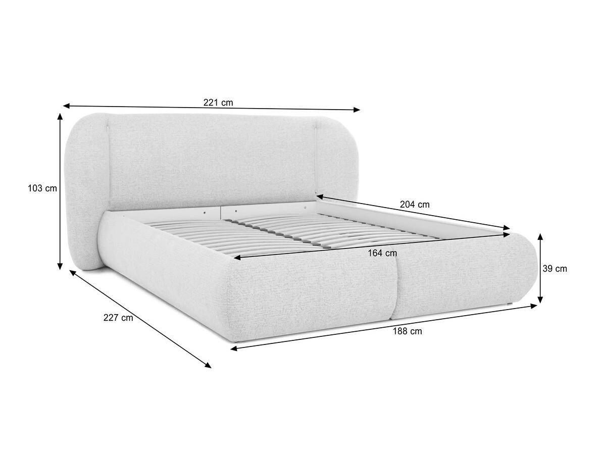 Letto Margate 135 (Bella 05)