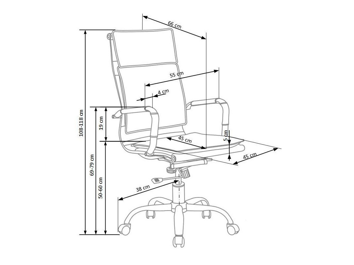 Sedia da ufficio SL5254 con imballo danneggiato