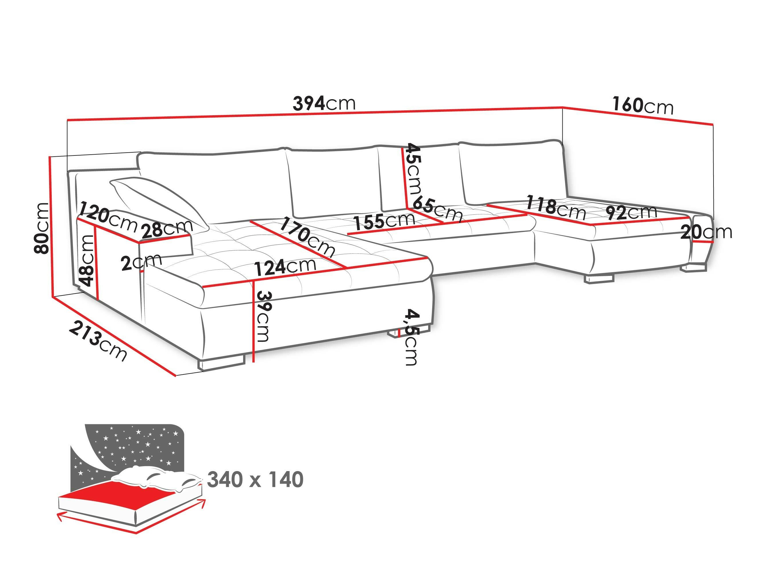 Divano angolare Comfivo 106 (Velo 637)