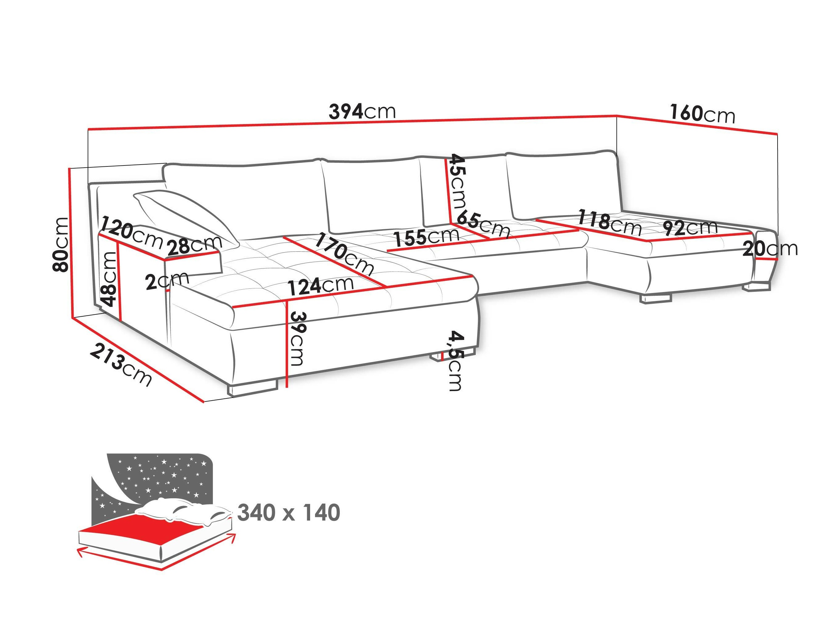 Divano angolare Comfivo Oliva I (Venus Velvet 2927 + Miu 2041 + Venus Velvet 2927)