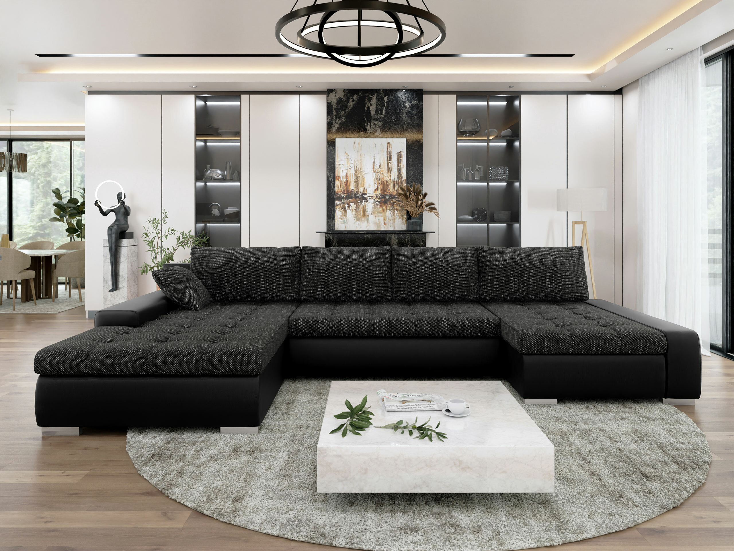 Divano angolare Comfivo Oliva (Soft 011 + Lawa 06)