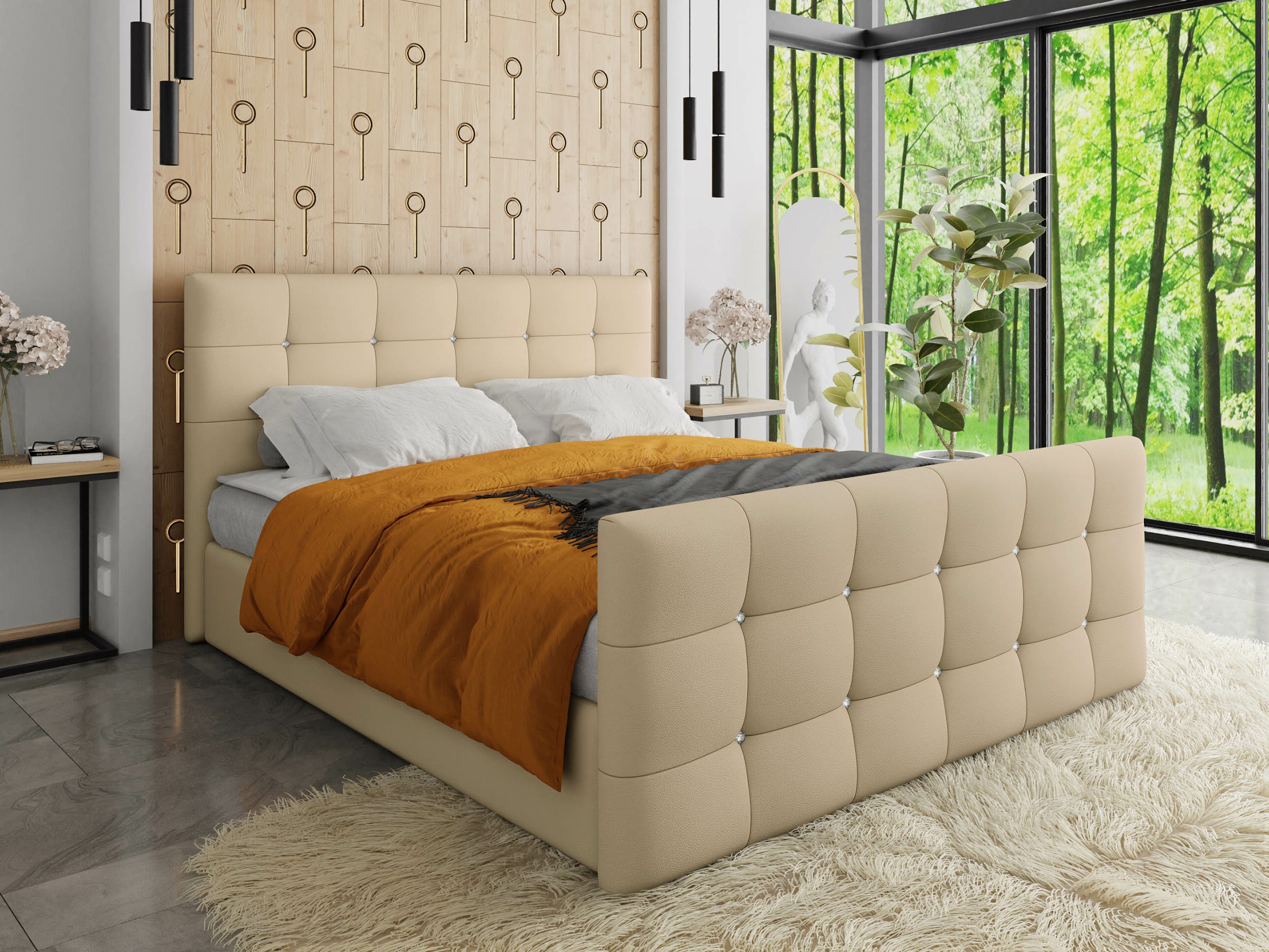 Letto continentale Memphis 113 (Soft 001)