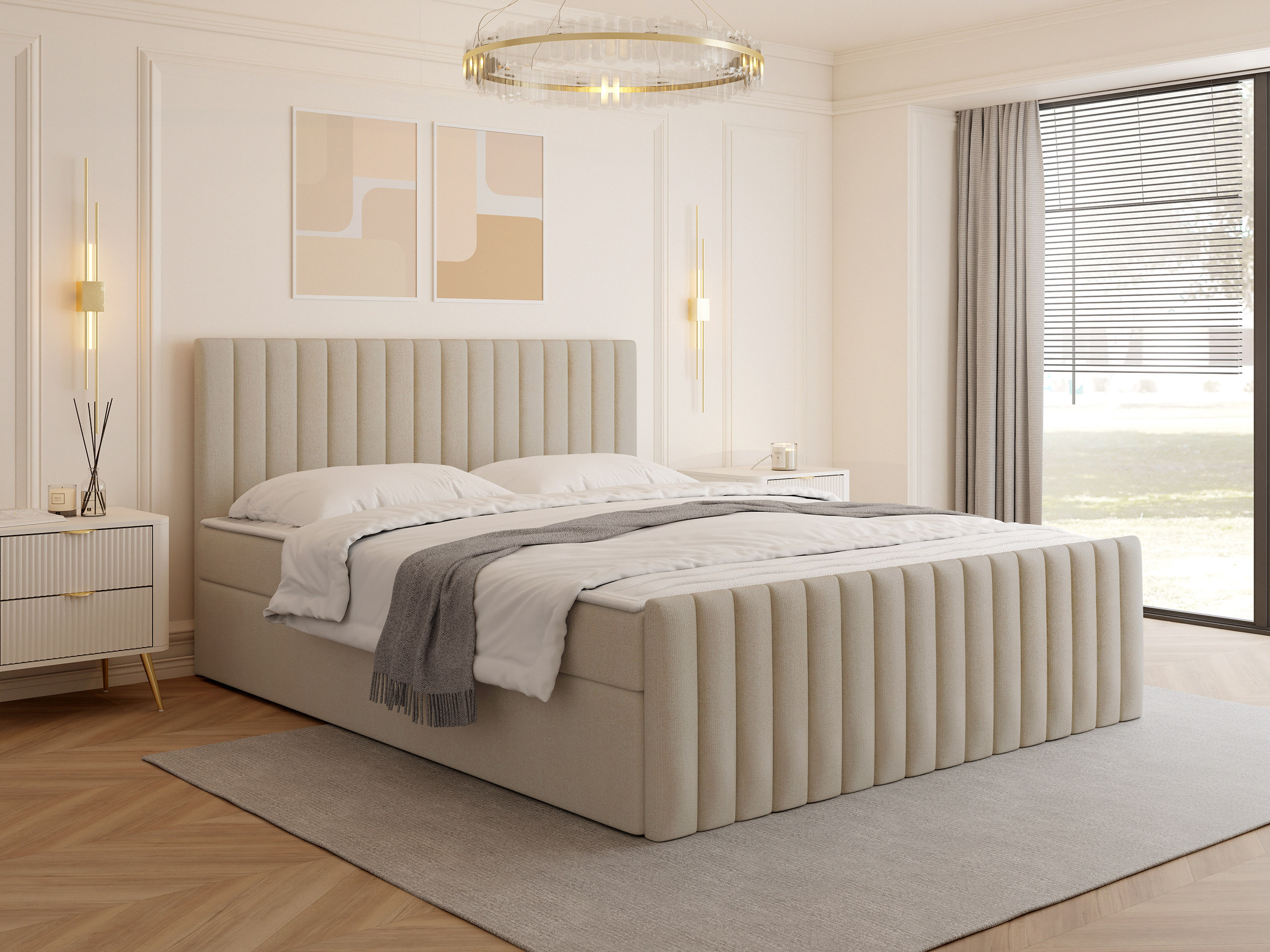 Letto continentale Comfivo Apis II (Manila 02)