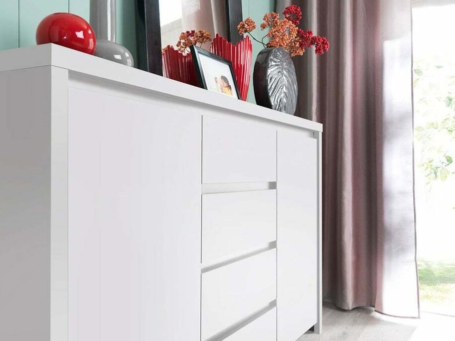 Cassettiera Nolroma 103 (Bianco)