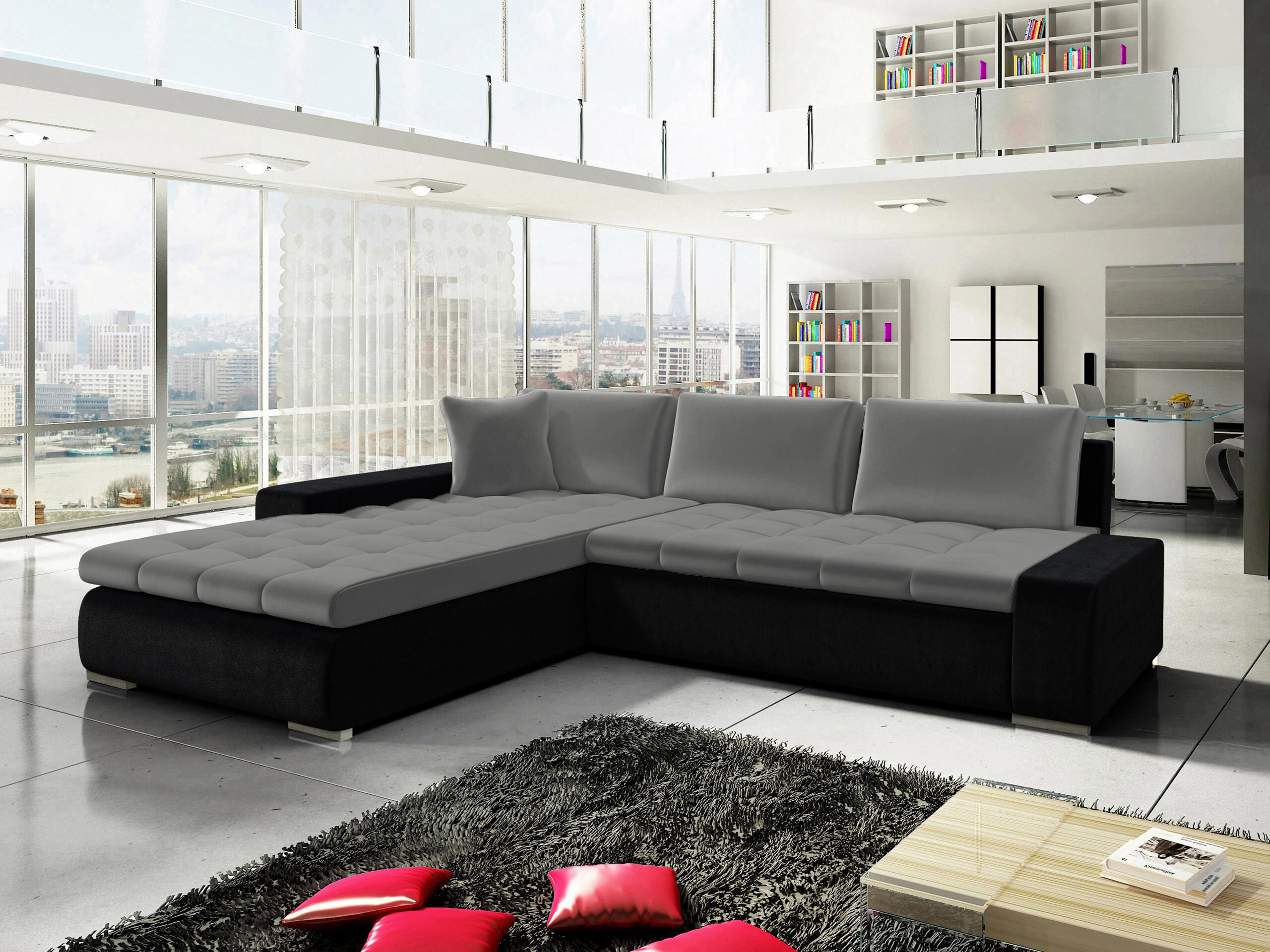 Divano angolare Comfivo Nitor II (Magic Velvet 2219 + Magic Velvet 2217)