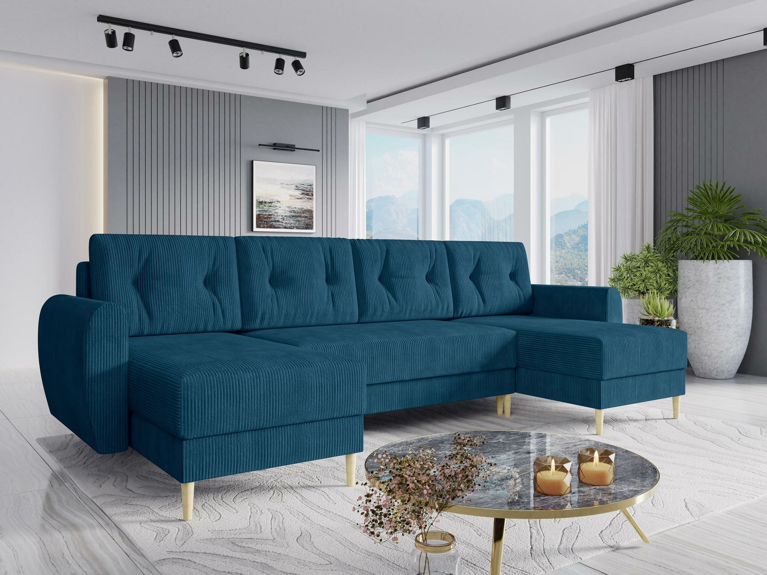 Divano angolare Memphis 140 (Poso 05)
