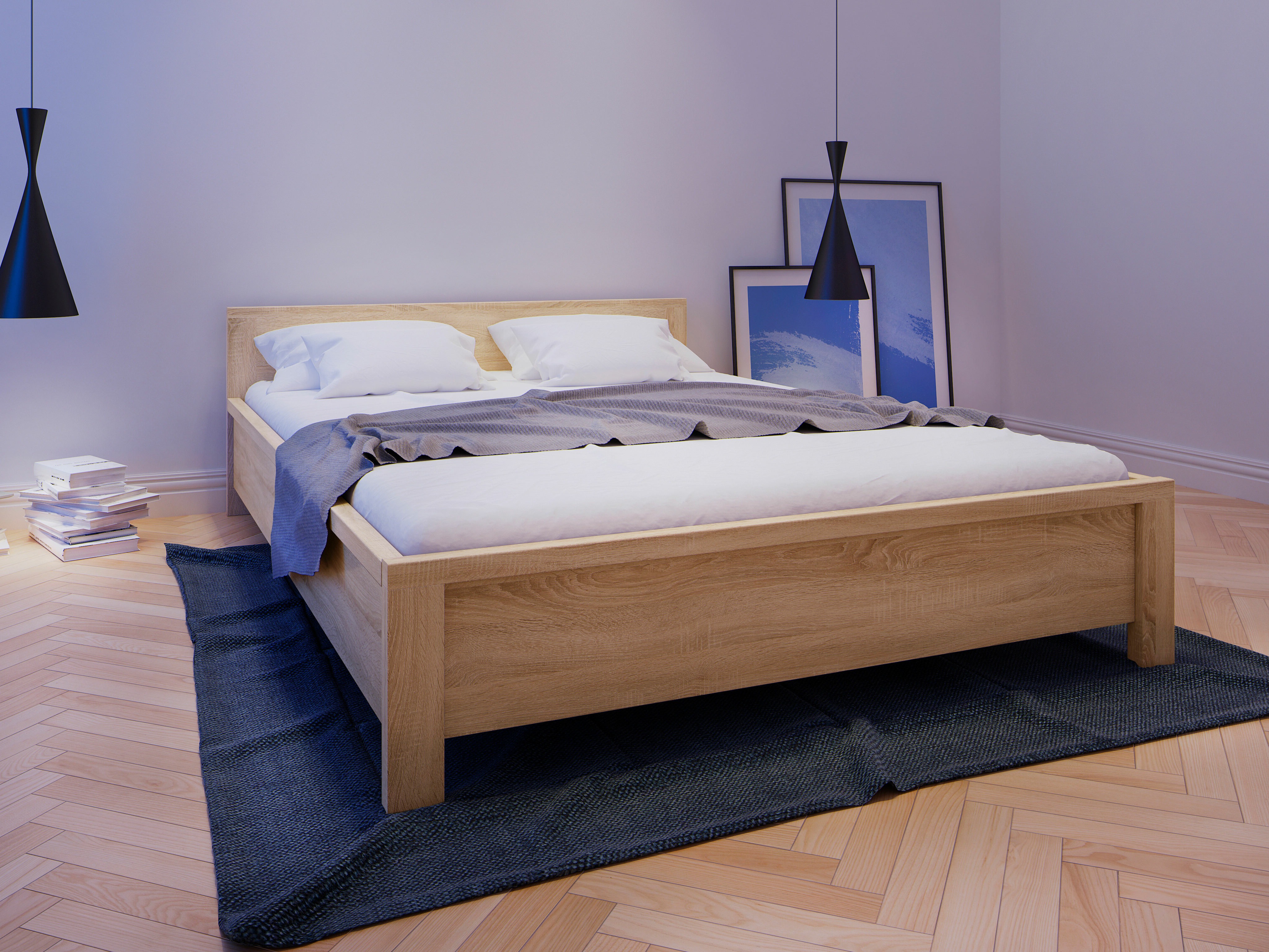 Letto Nolroma 121 (Sonoma quercia)