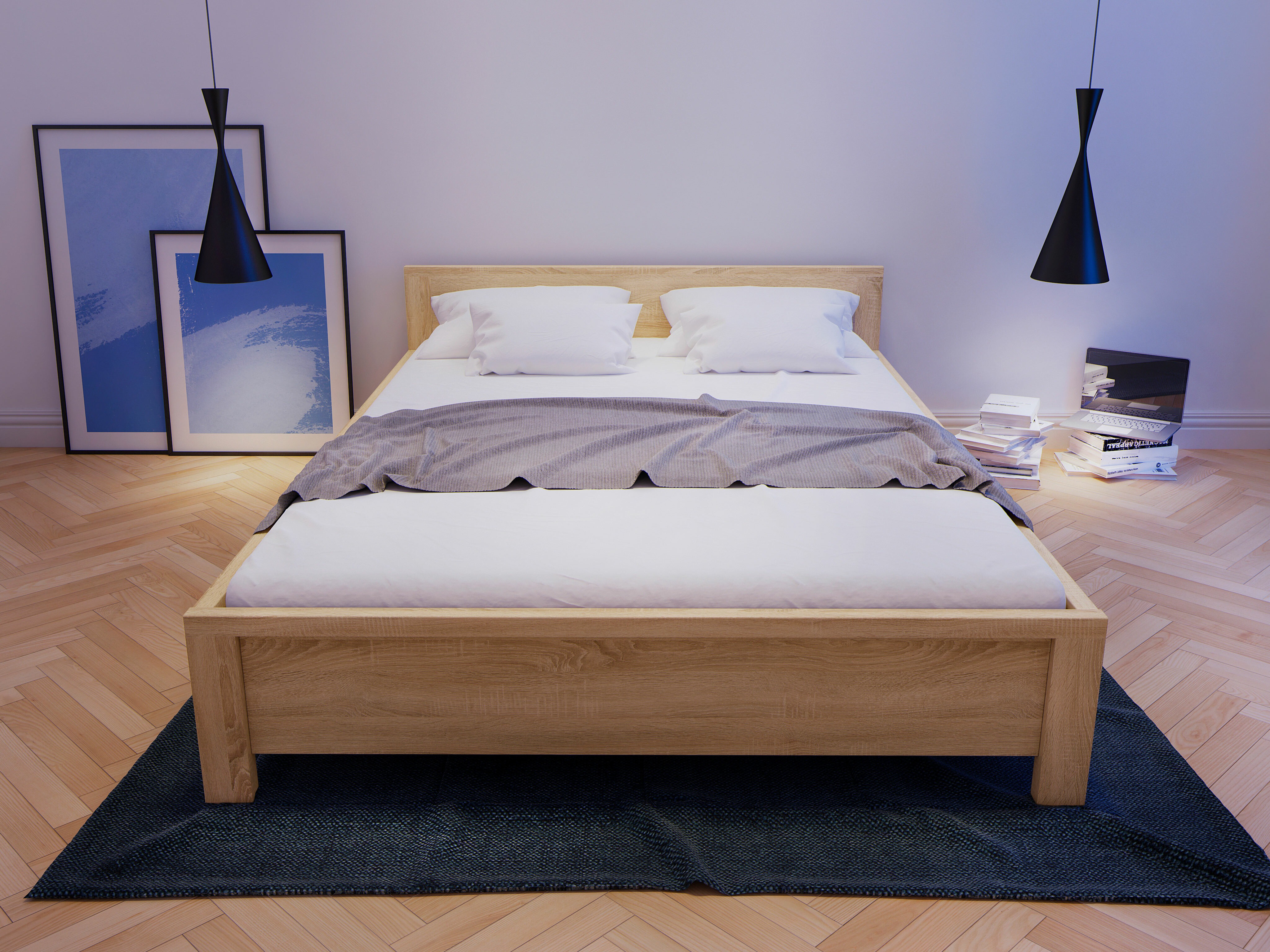 Letto Nolroma 121 (Sonoma quercia)