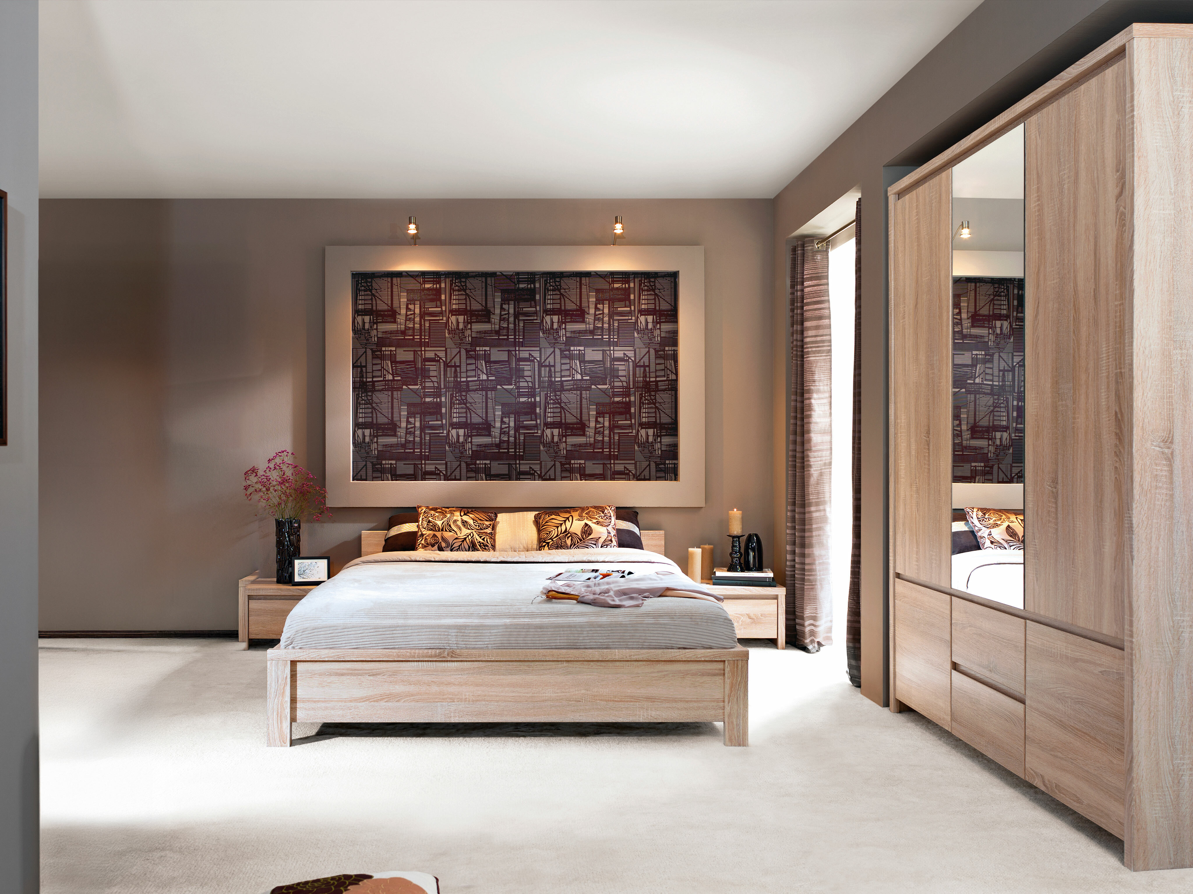 Letto Nolroma 121 (Sonoma quercia)